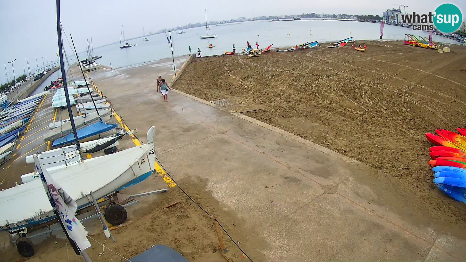 Roses webcam Port – Costa Brava – plage La Perola