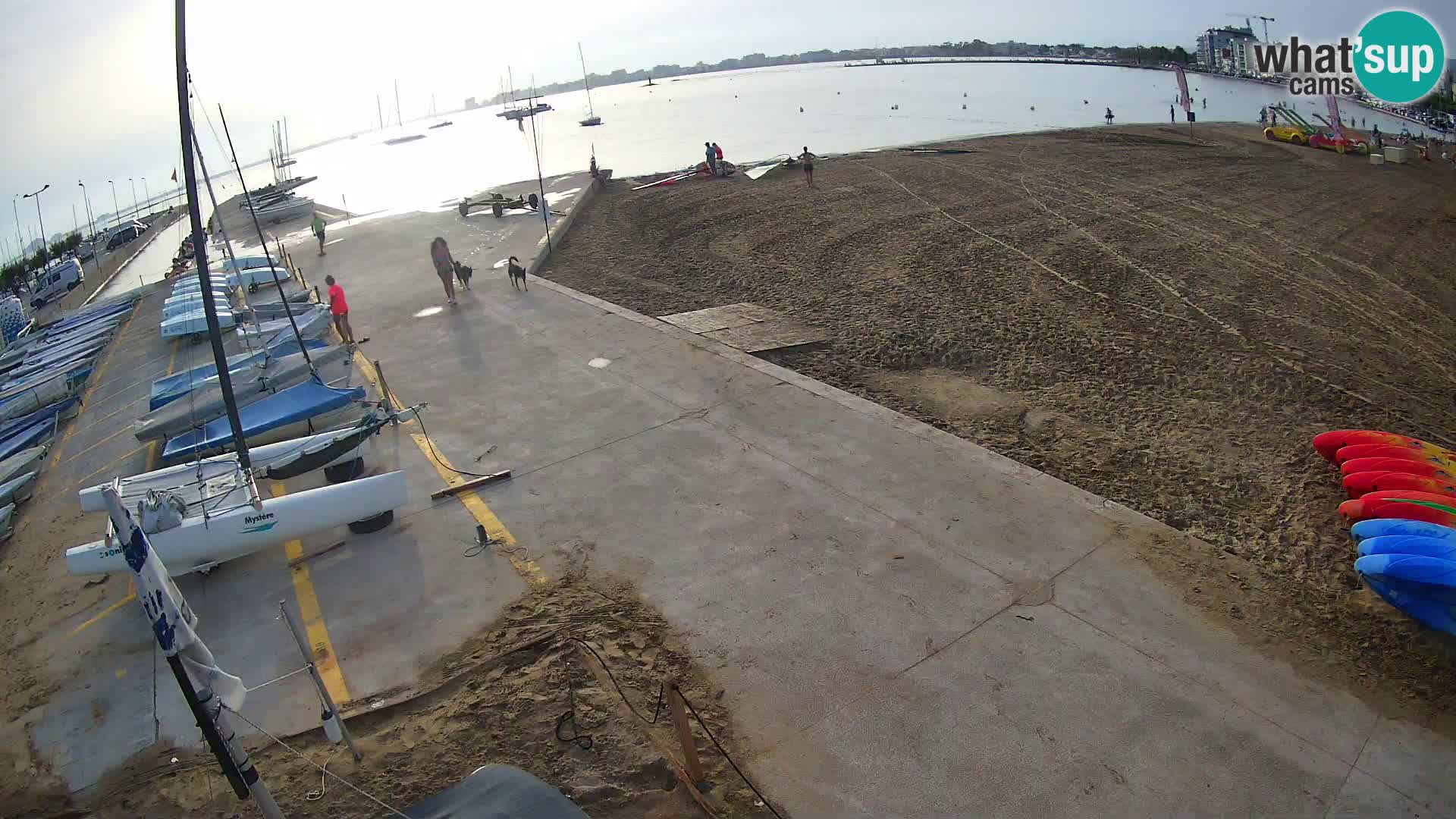 Webcam porto di Roses – Costa Brava – spiaggia La Perola