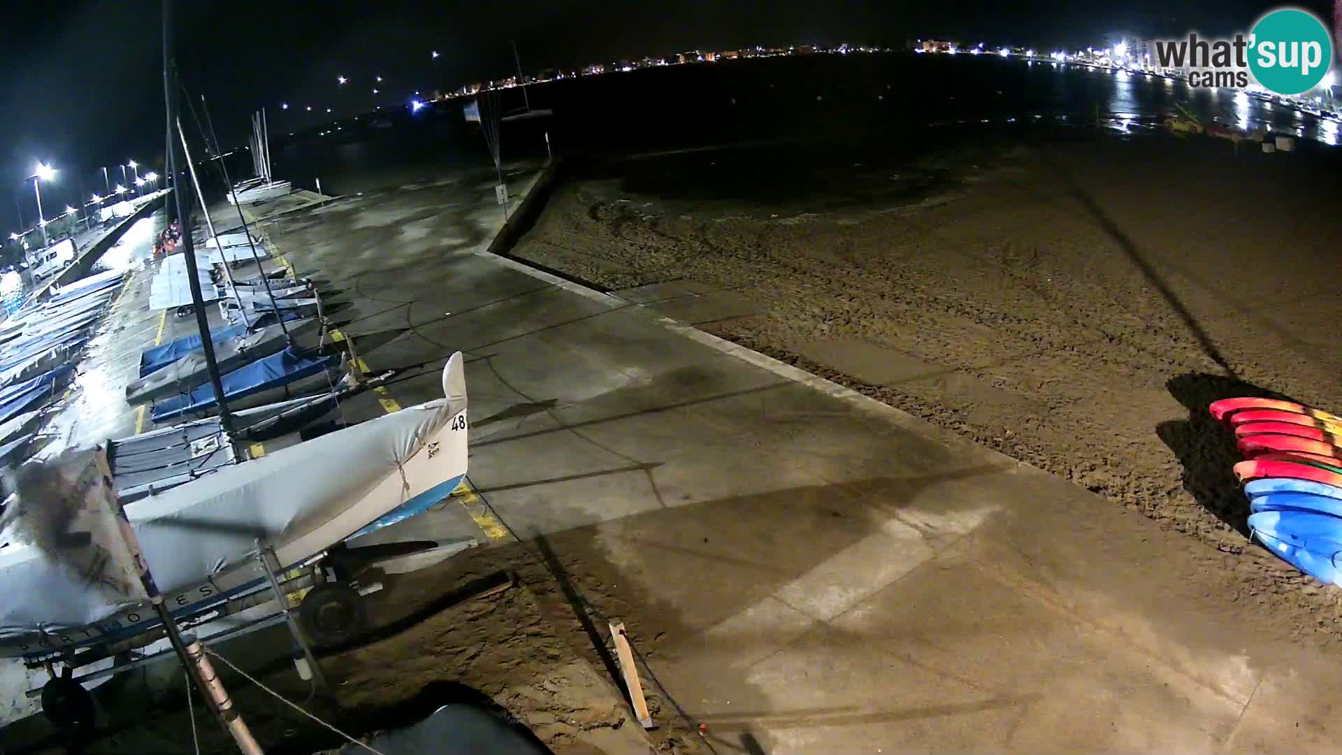 Webcam porto di Roses – Costa Brava – spiaggia La Perola