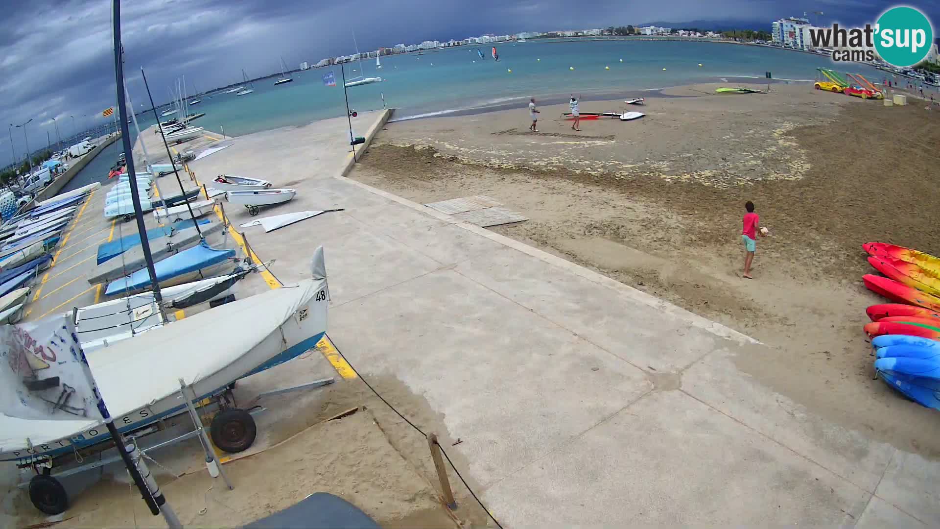 Webcam Hafen von Roses – Costa Brava – Strand La Perola