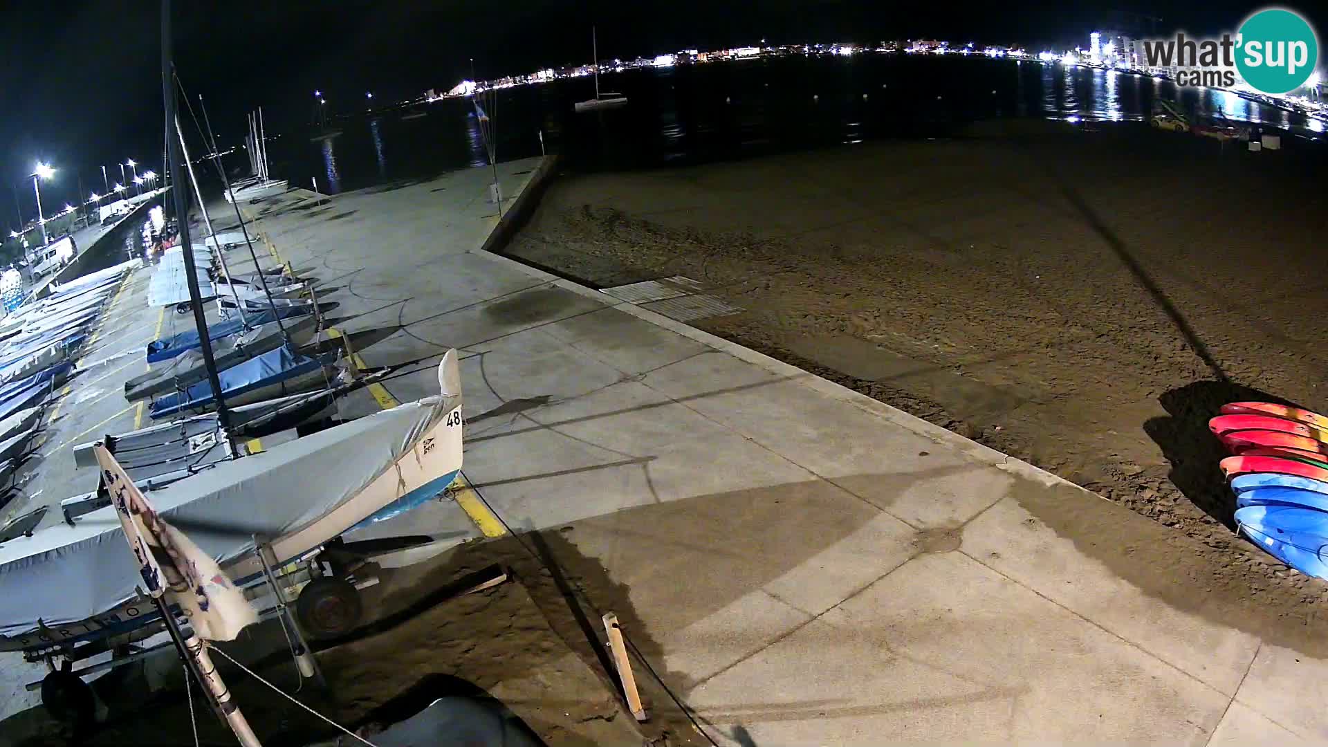 Roses webcam Port – Costa Brava – plage La Perola