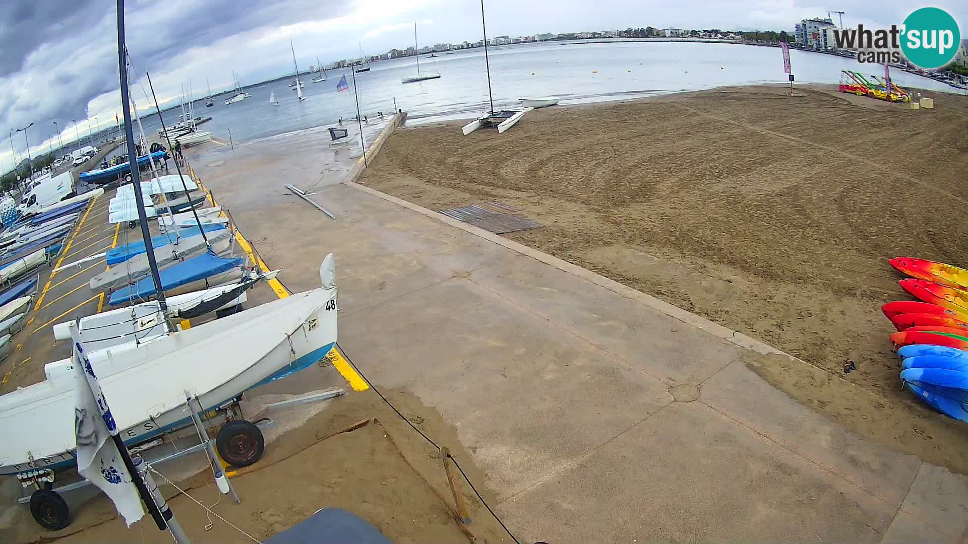 Kamera Roses marina – Costa Brava – plaža La Perola