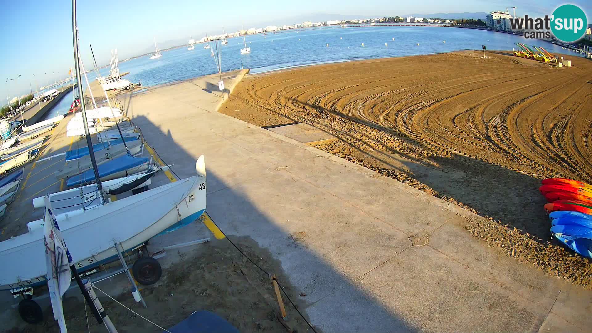 Kamera Roses marina – Costa Brava – plaža La Perola