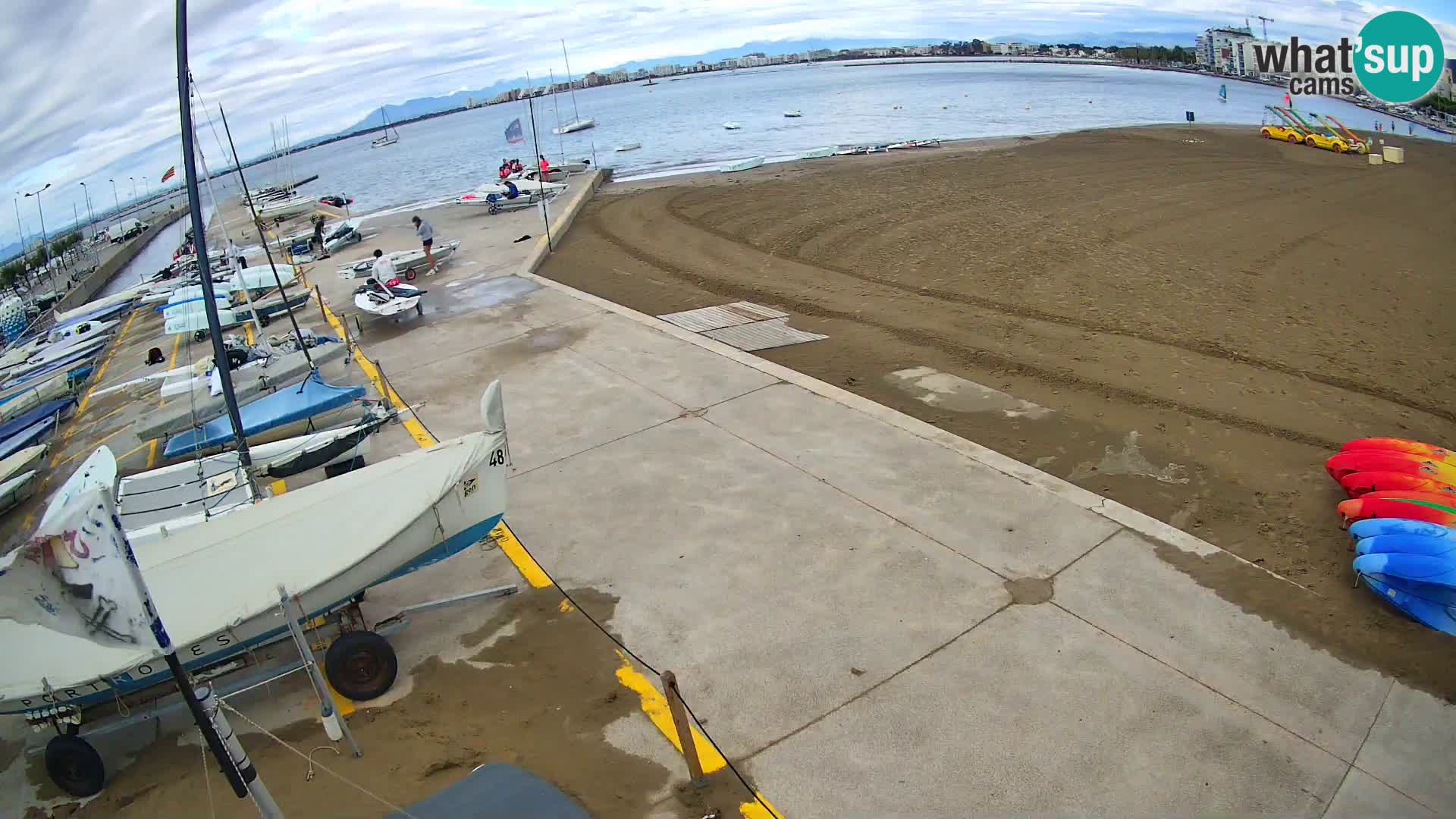 Kamera Roses marina – Costa Brava – plaža La Perola