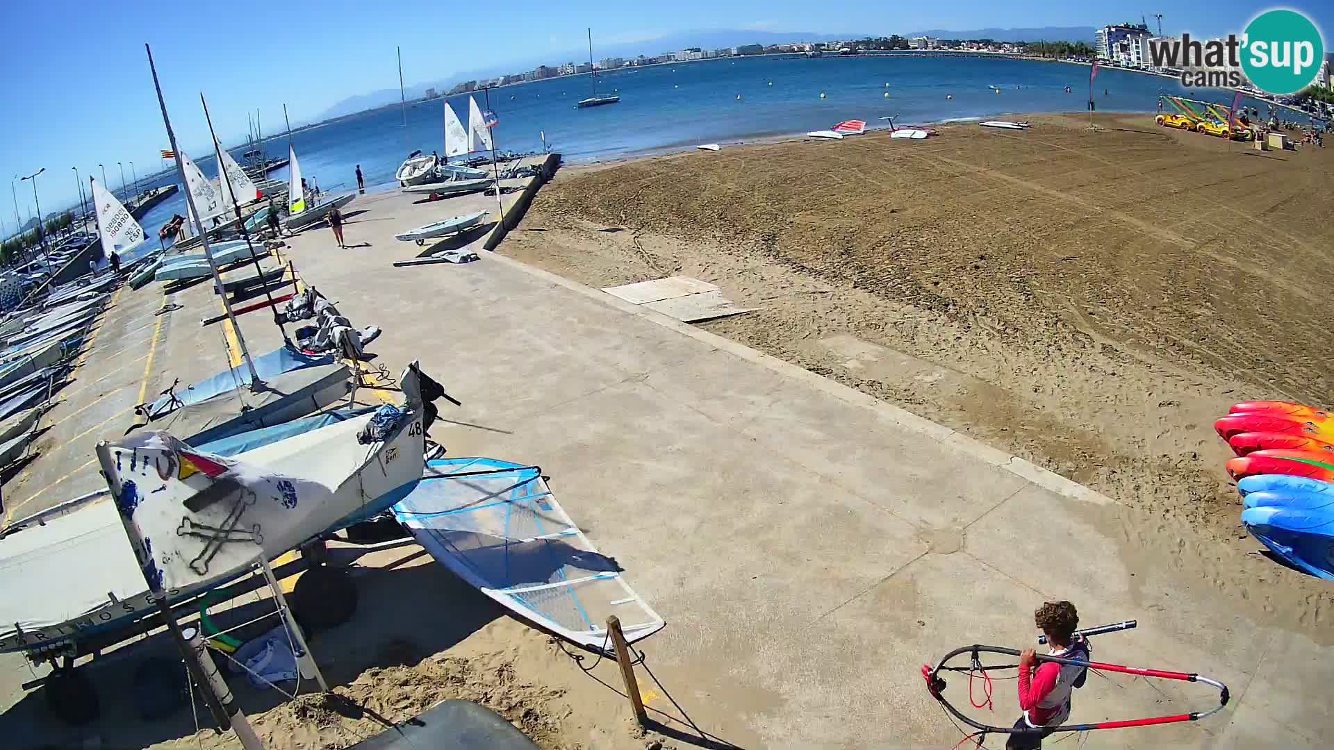 Webcam Port of Roses – Costa Brava – La Perola Beach