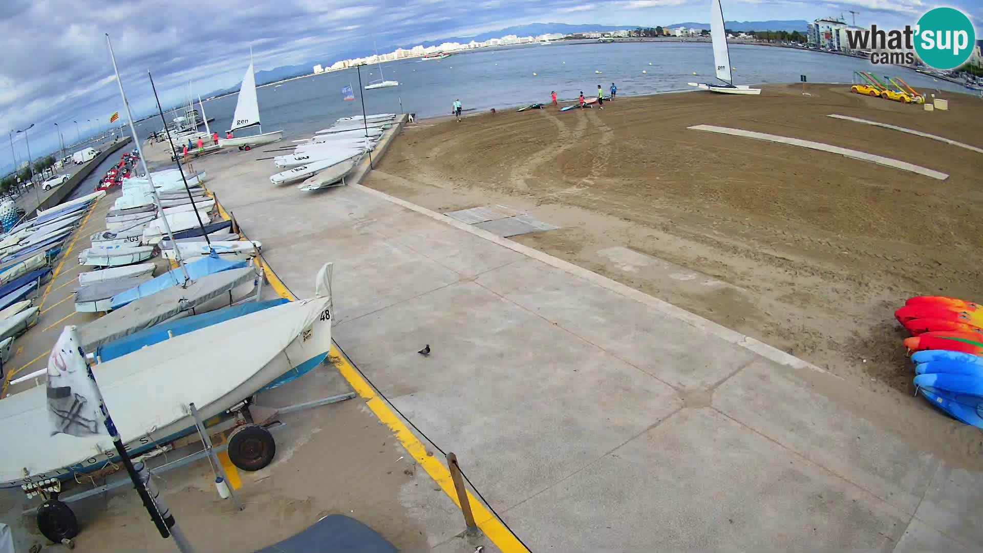 Webcam Port of Roses – Costa Brava – La Perola Beach