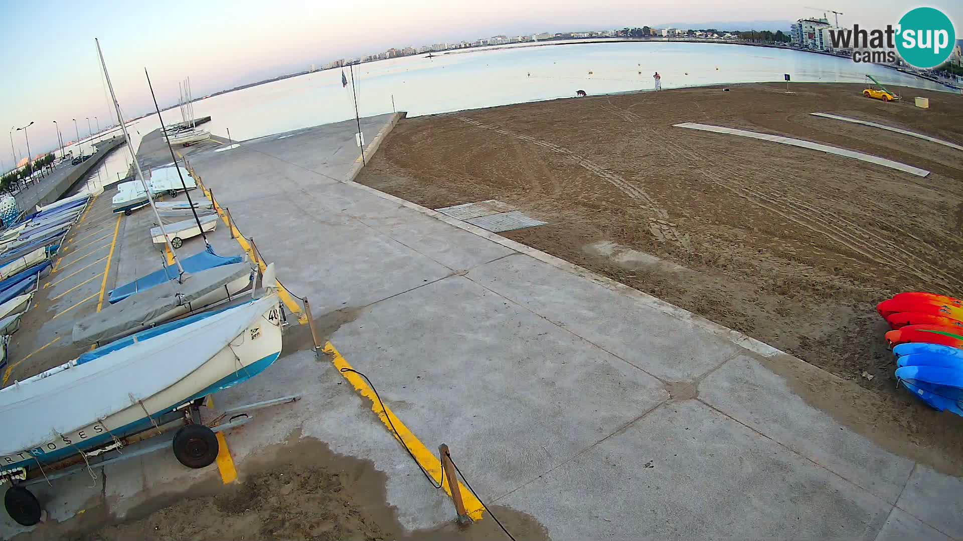 Web kamera Roses marina – Costa Brava – plaža La Perola