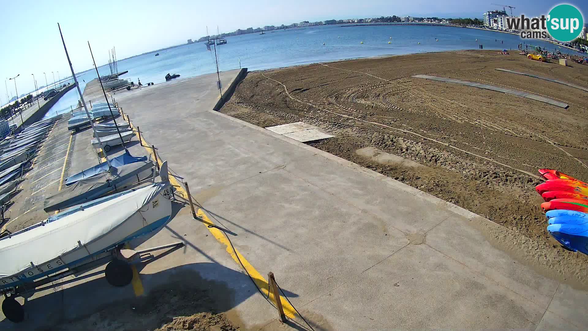 Webcam Hafen von Roses – Costa Brava – Strand La Perola