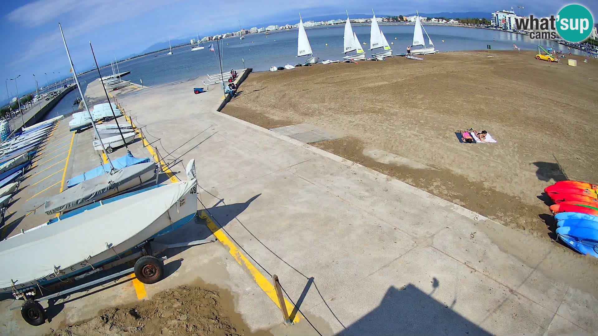 Kamera Roses marina – Costa Brava – plaža La Perola
