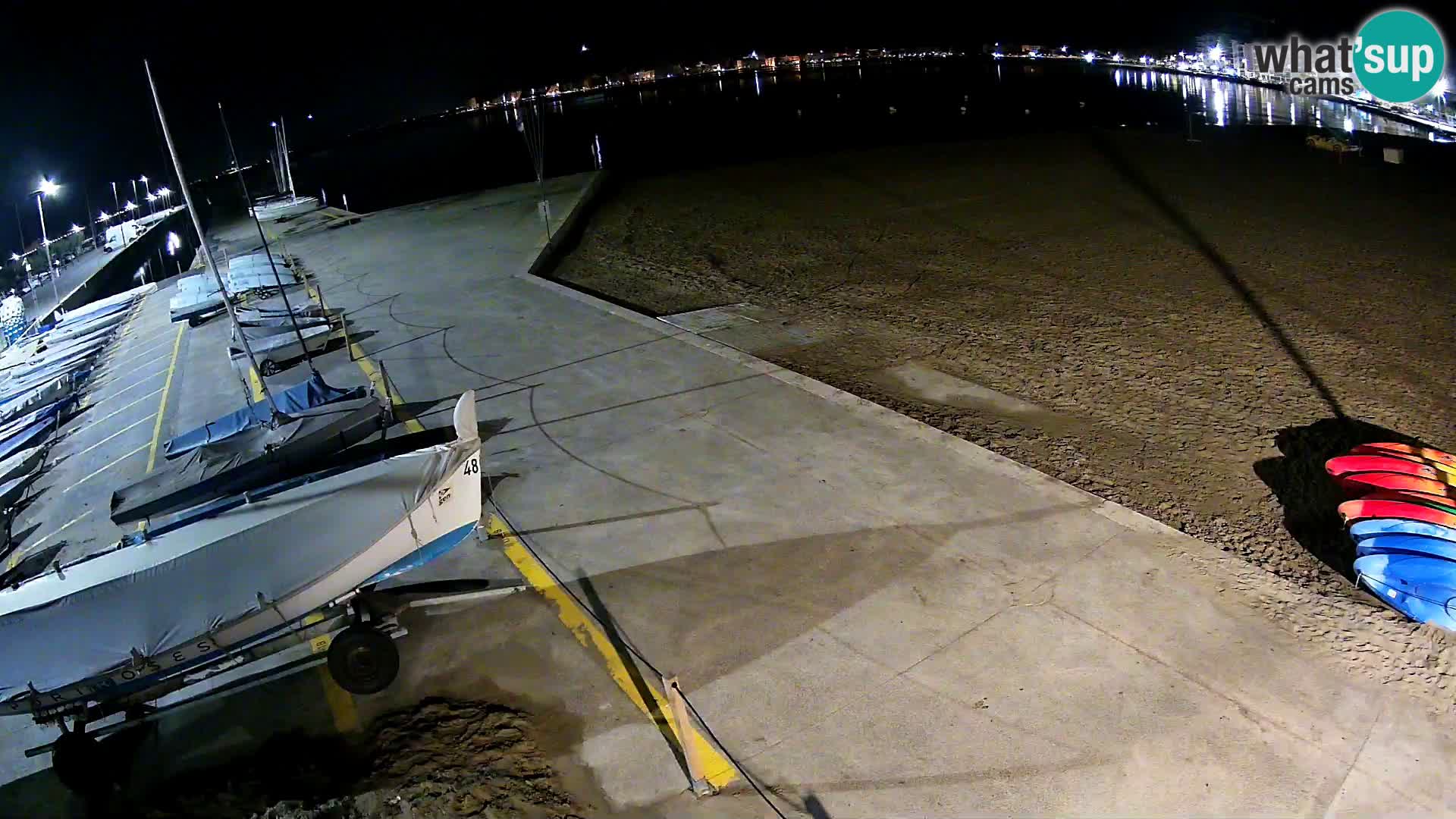 Webcam Hafen von Roses – Costa Brava – Strand La Perola