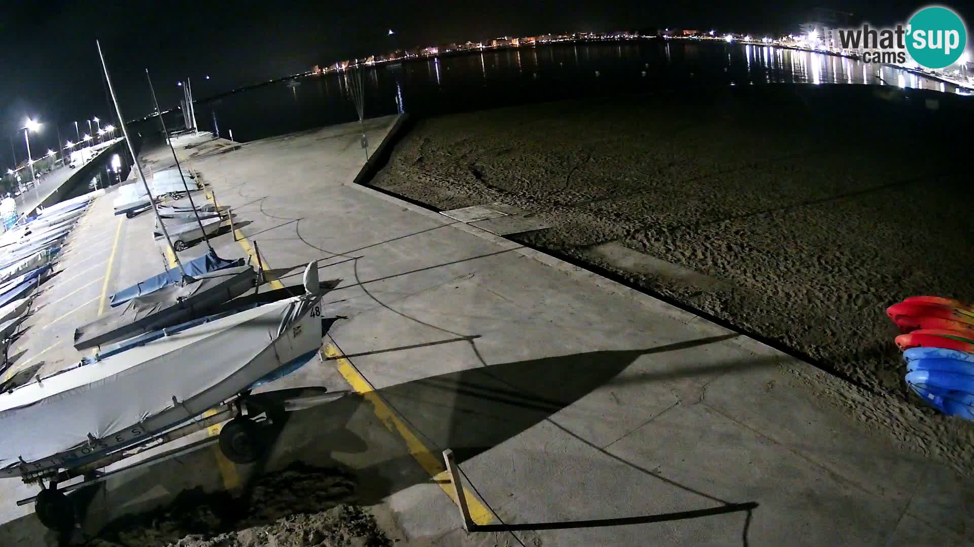 Webcam porto di Roses – Costa Brava – spiaggia La Perola