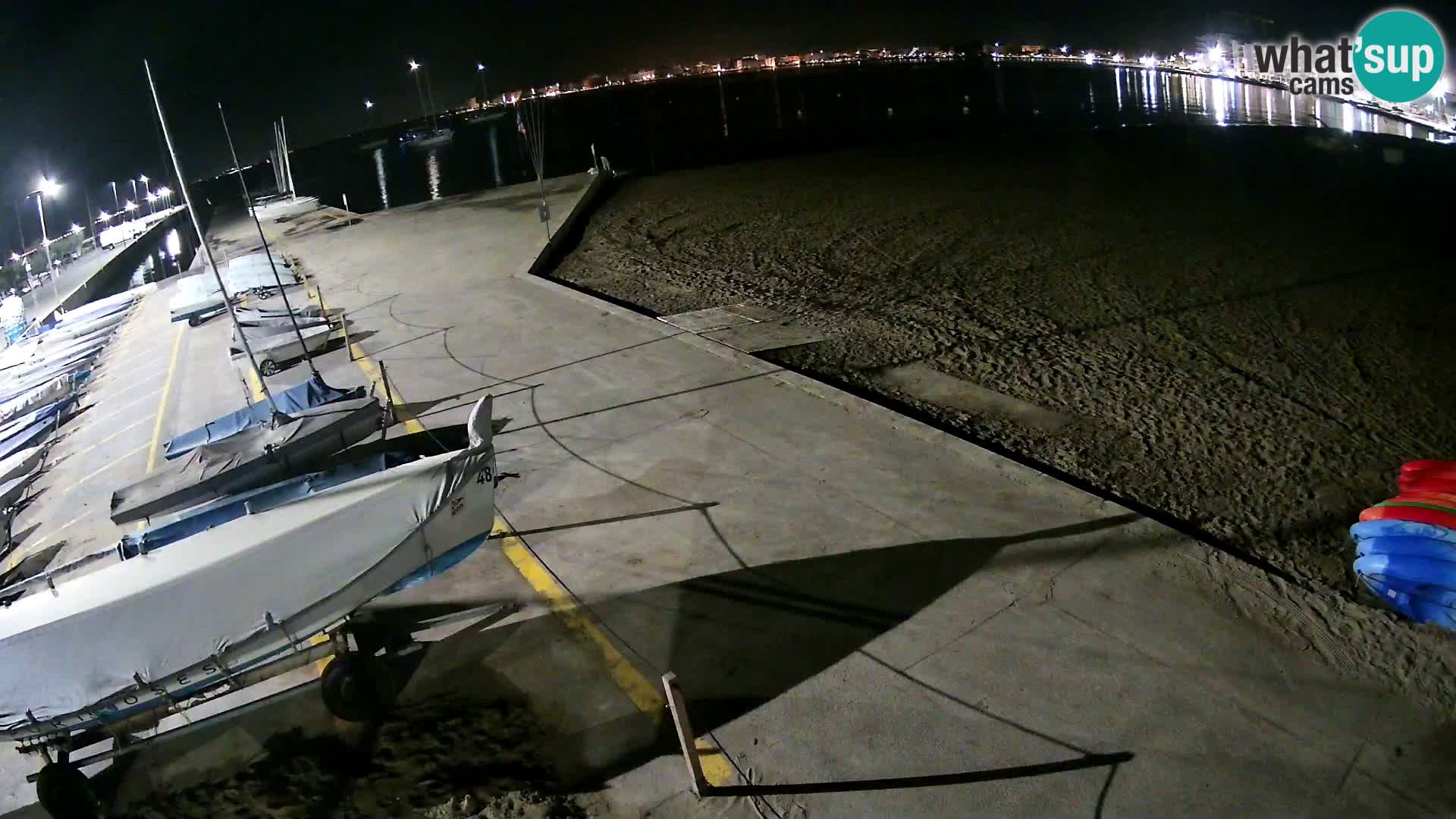 Webcam Hafen von Roses – Costa Brava – Strand La Perola