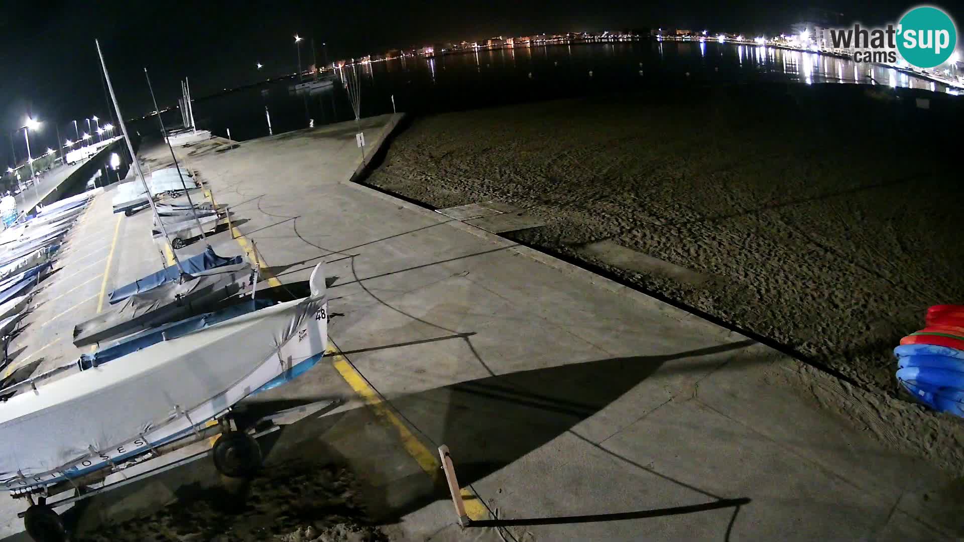 Roses webcam Port – Costa Brava – plage La Perola