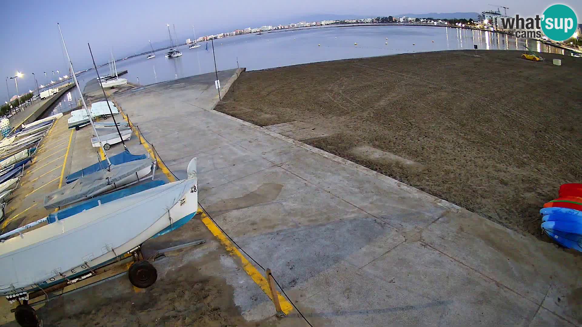 Webcam Hafen von Roses – Costa Brava – Strand La Perola