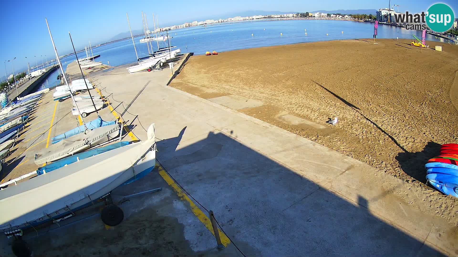 Kamera Roses marina – Costa Brava – plaža La Perola