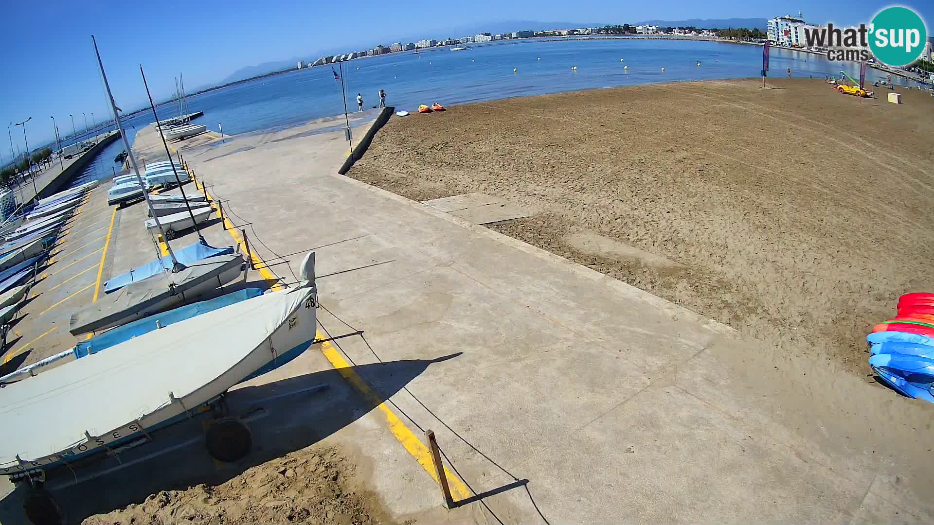 Webcam Port of Roses – Costa Brava – La Perola Beach