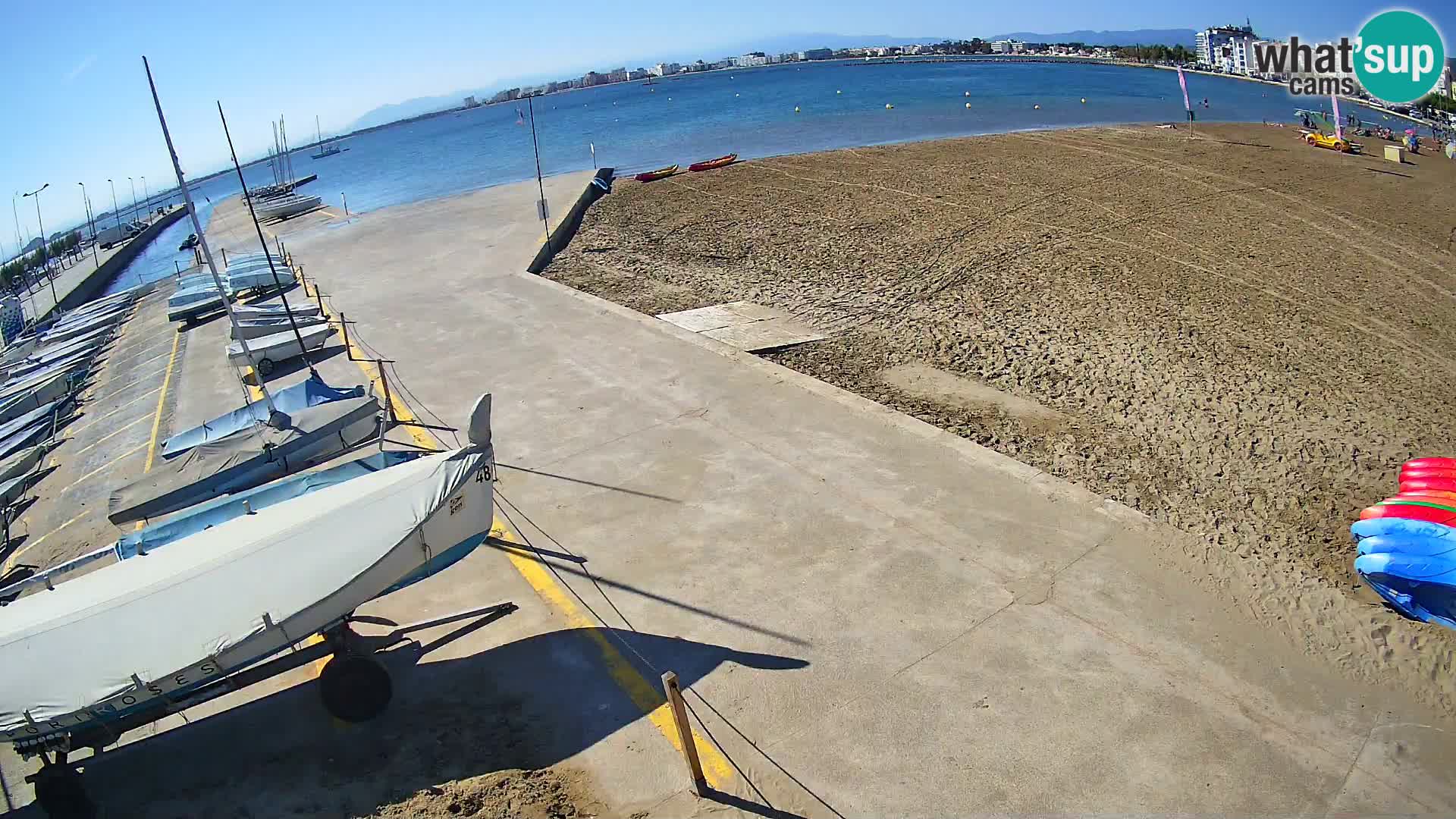 Kamera Roses marina – Costa Brava – plaža La Perola