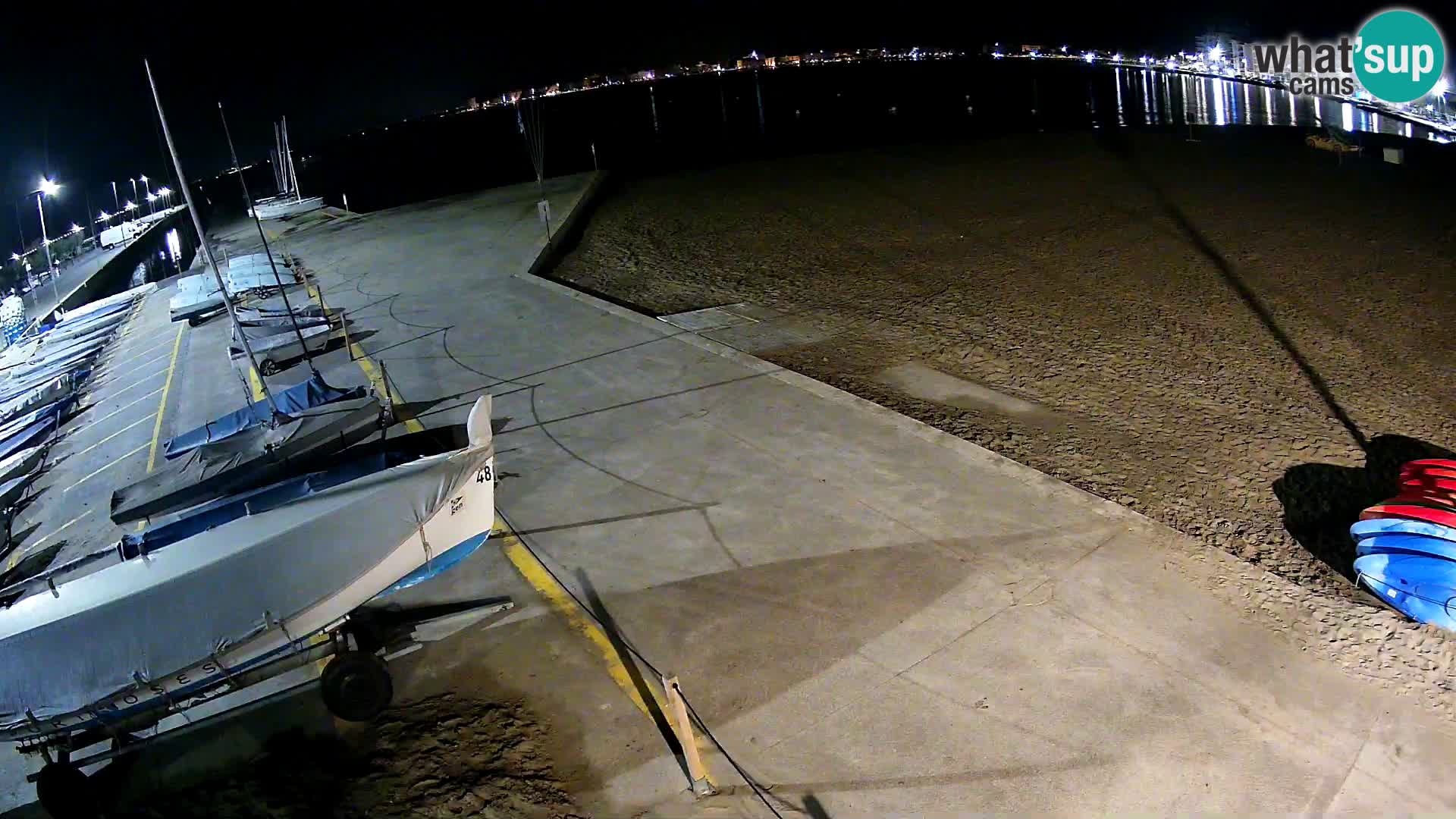 Webcam Hafen von Roses – Costa Brava – Strand La Perola