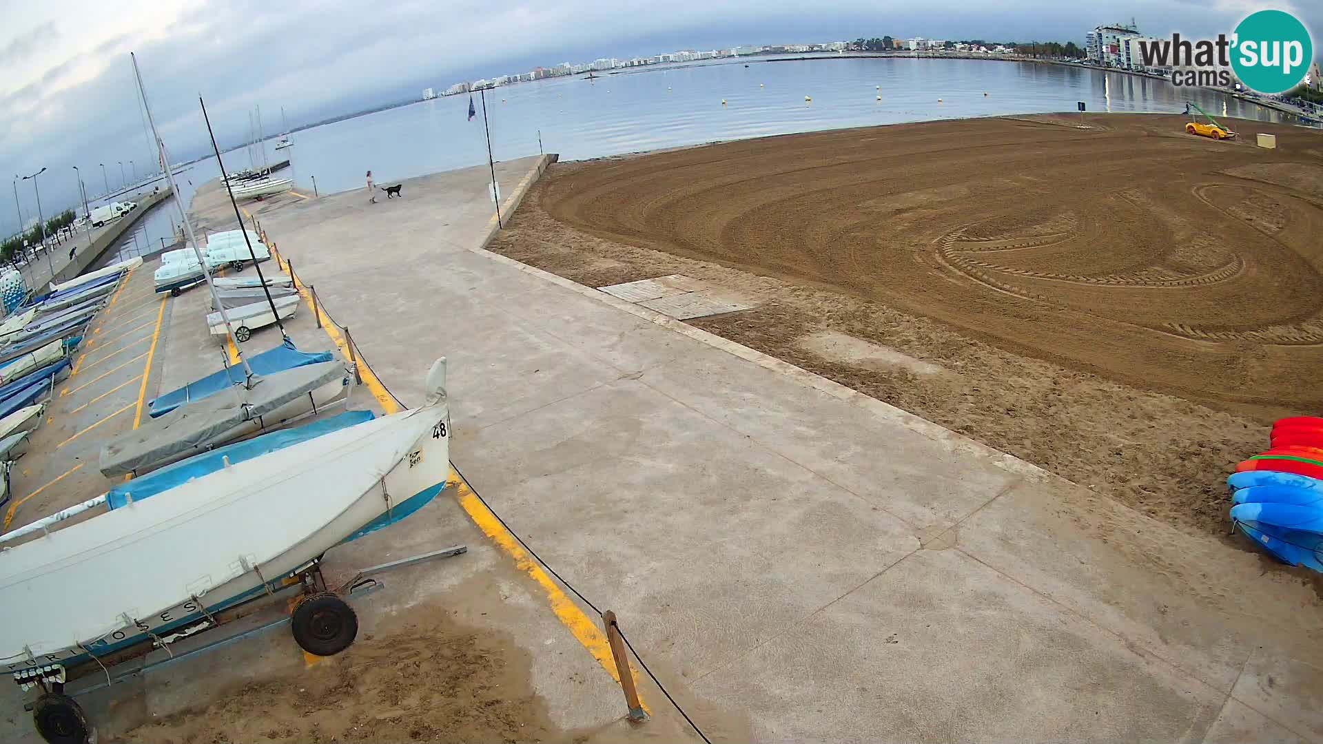 Webcam Hafen von Roses – Costa Brava – Strand La Perola