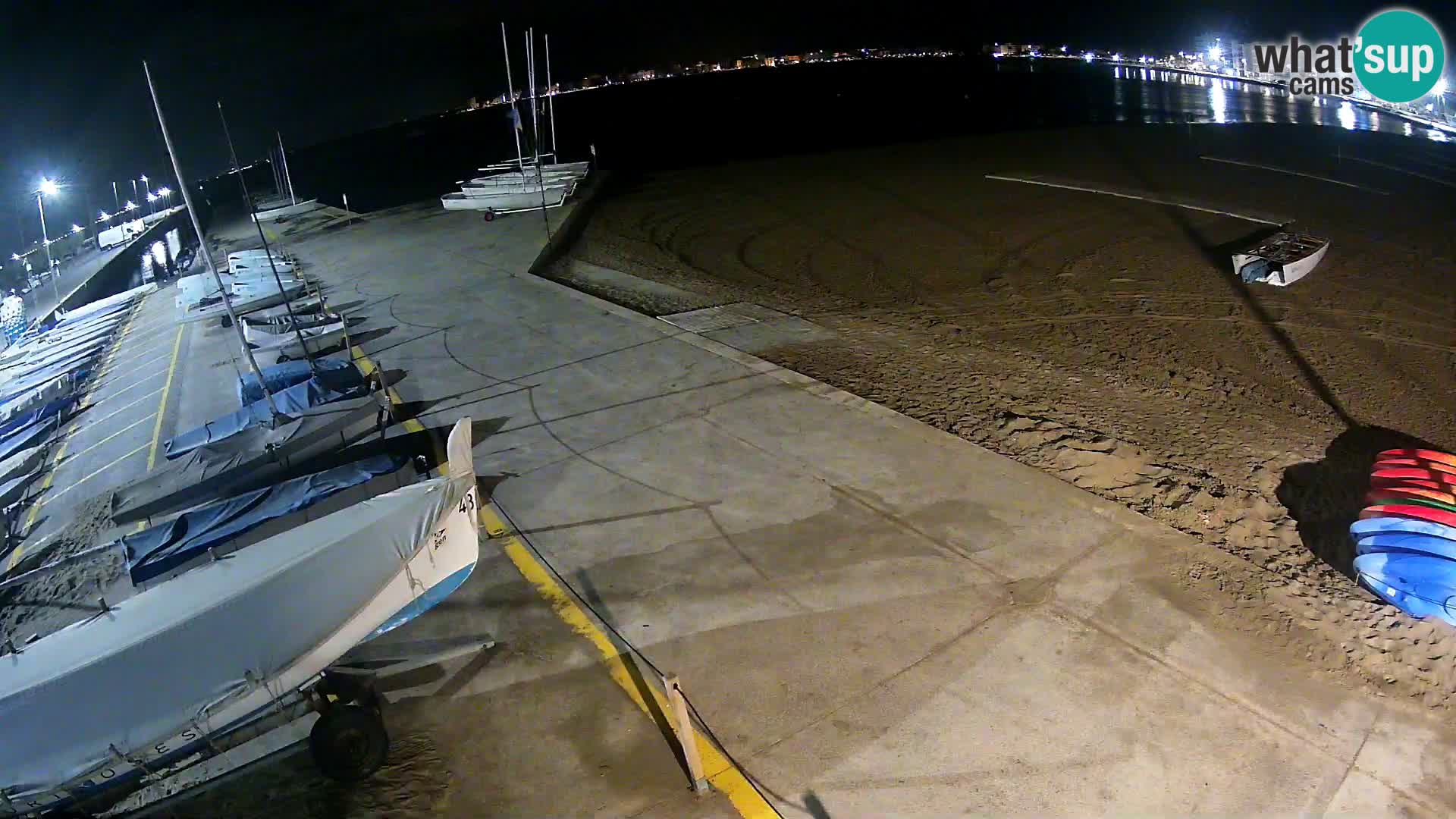 Webcam Hafen von Roses – Costa Brava – Strand La Perola