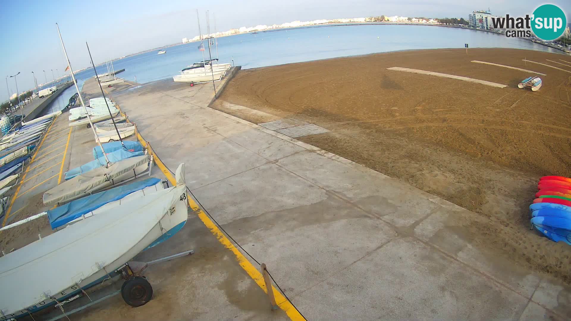 Webcam Port of Roses – Costa Brava – La Perola Beach