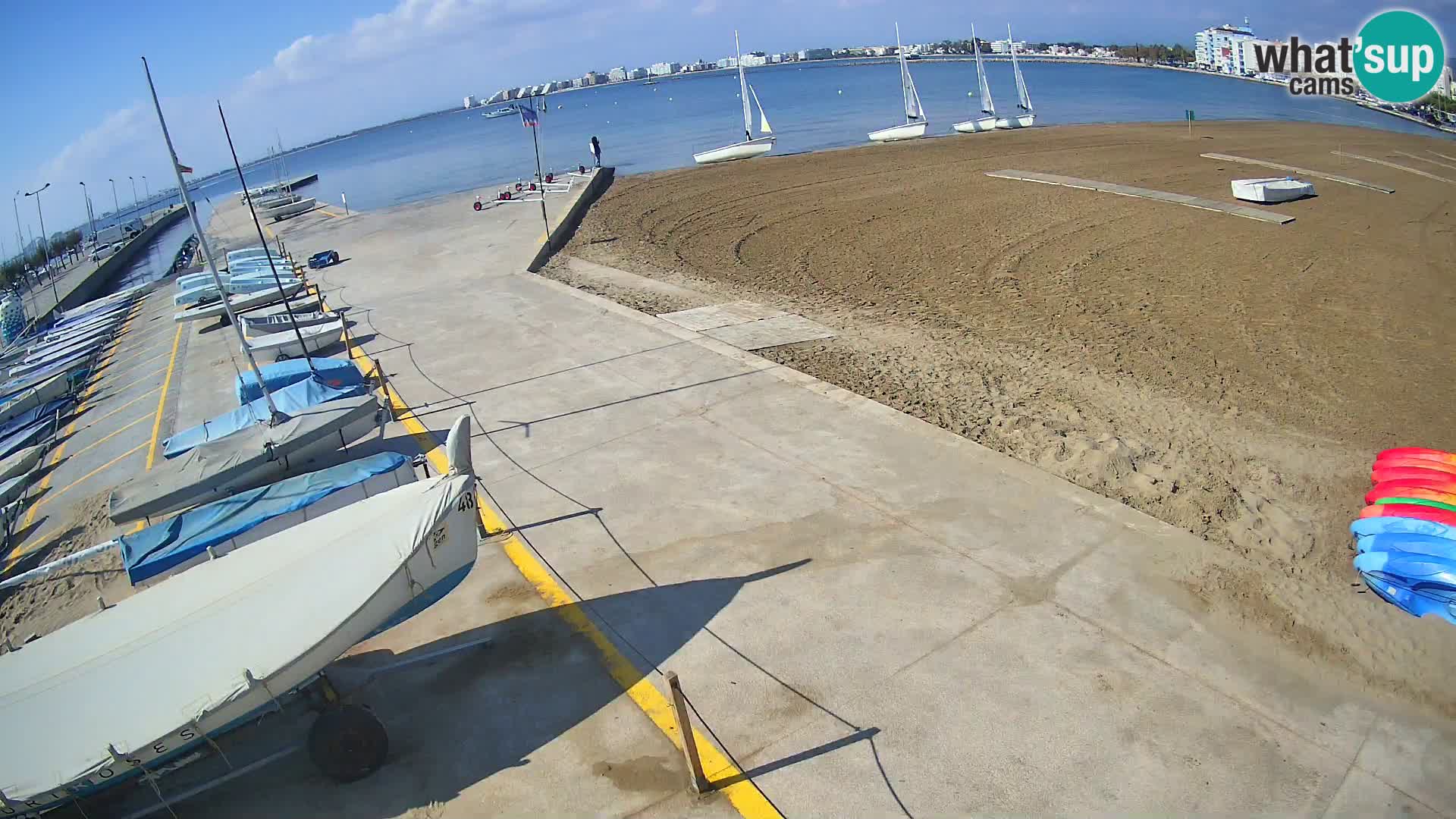 Webcam porto di Roses – Costa Brava – spiaggia La Perola