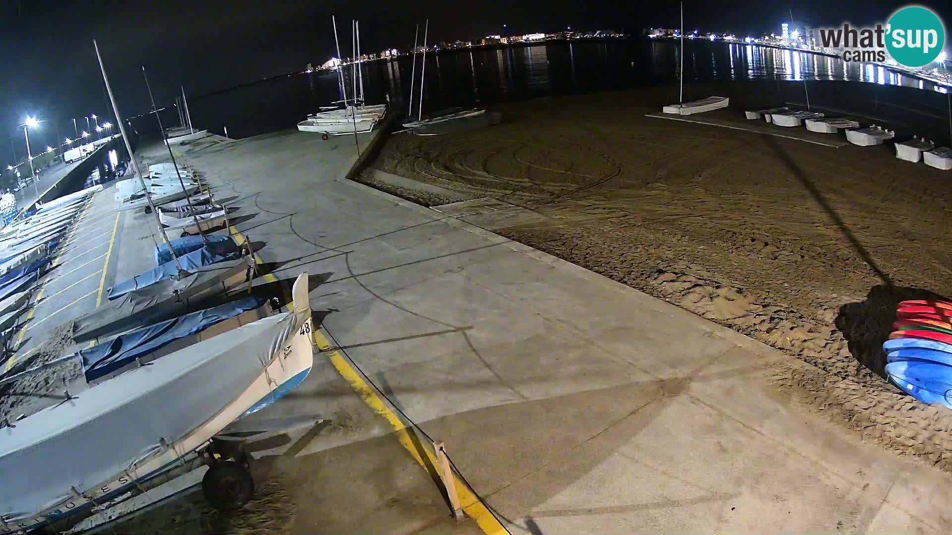 Webcam porto di Roses – Costa Brava – spiaggia La Perola
