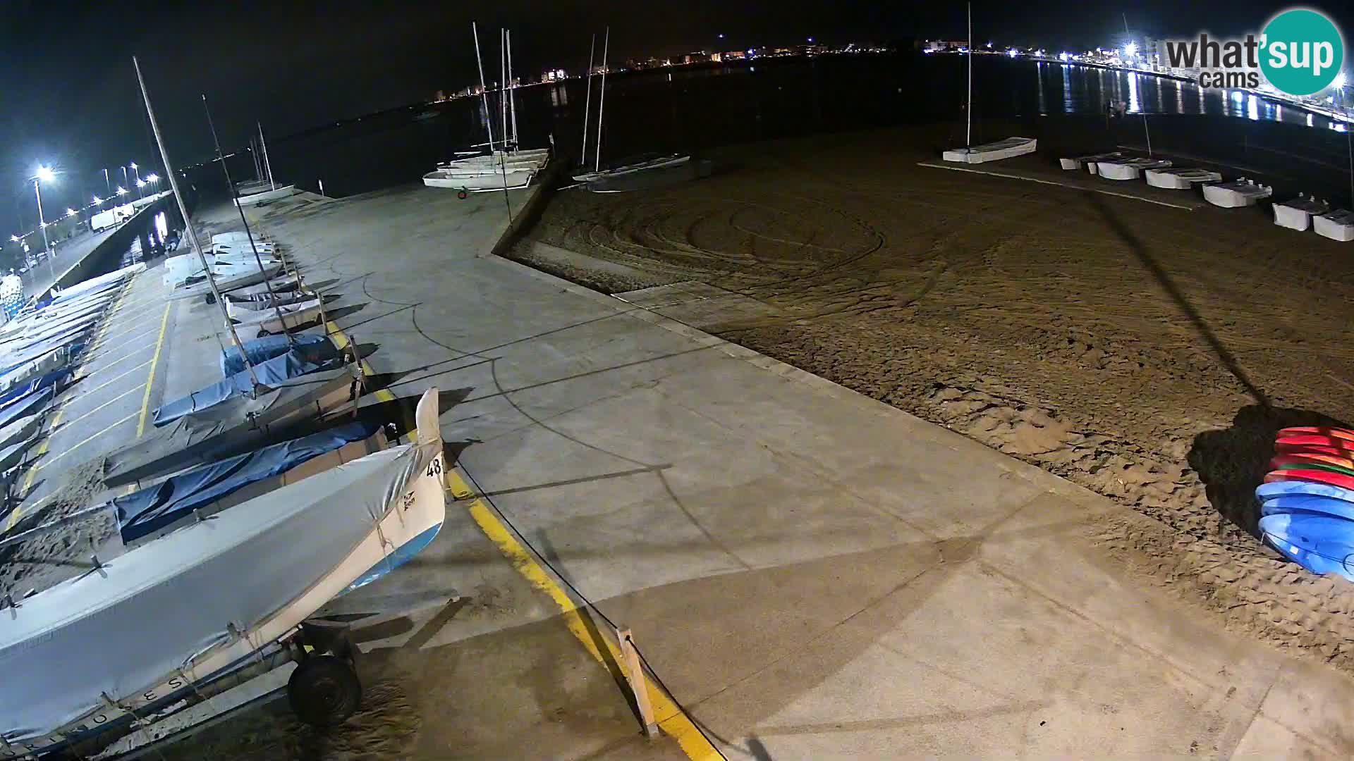 Kamera Roses marina – Costa Brava – plaža La Perola
