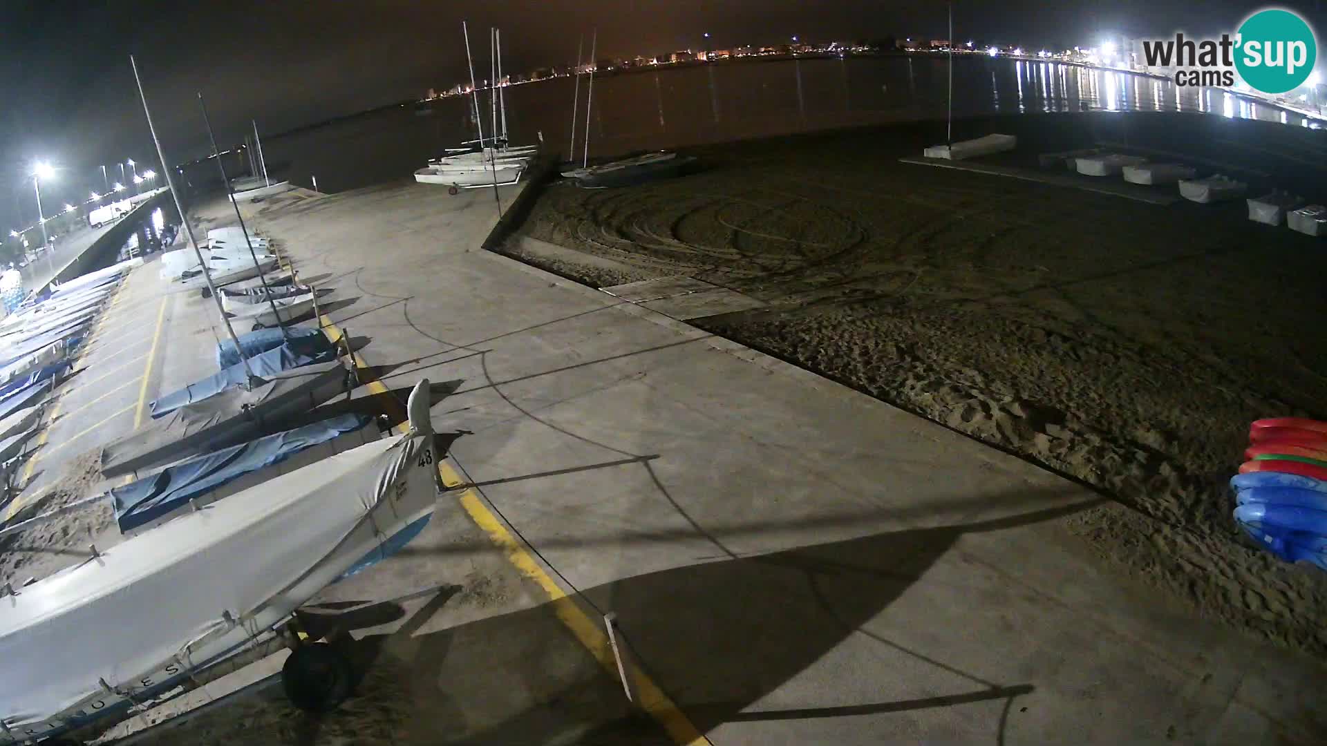 Roses webcam Port – Costa Brava – plage La Perola