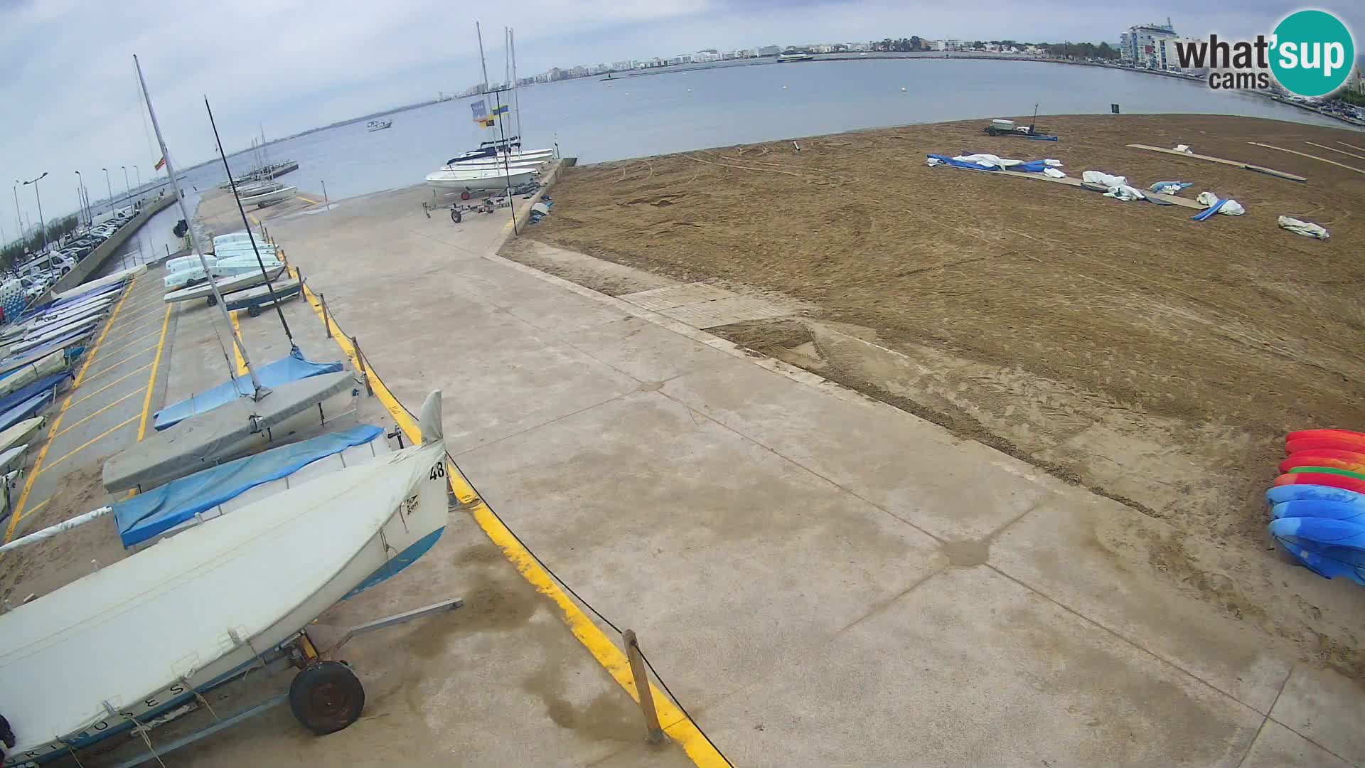 Roses webcam Port – Costa Brava – plage La Perola