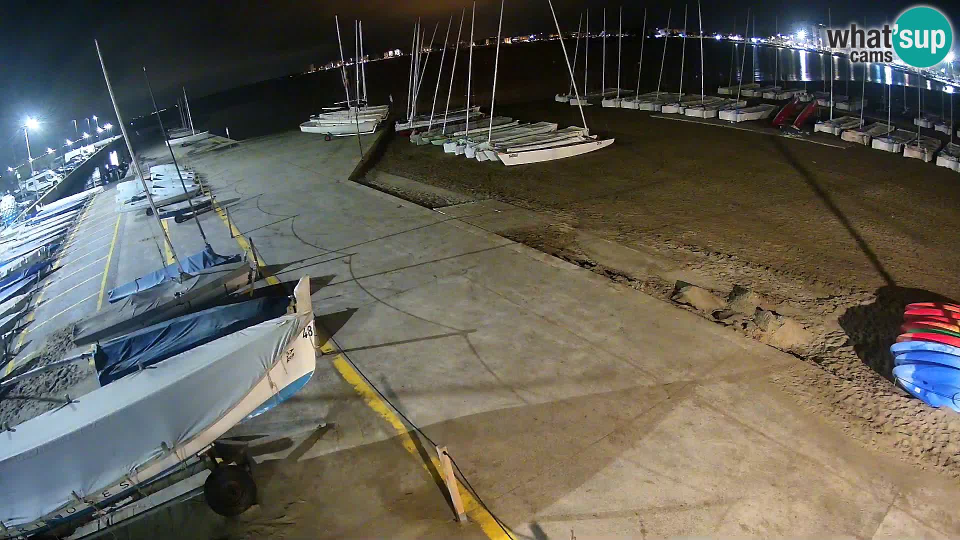Roses webcam Port – Costa Brava – plage La Perola