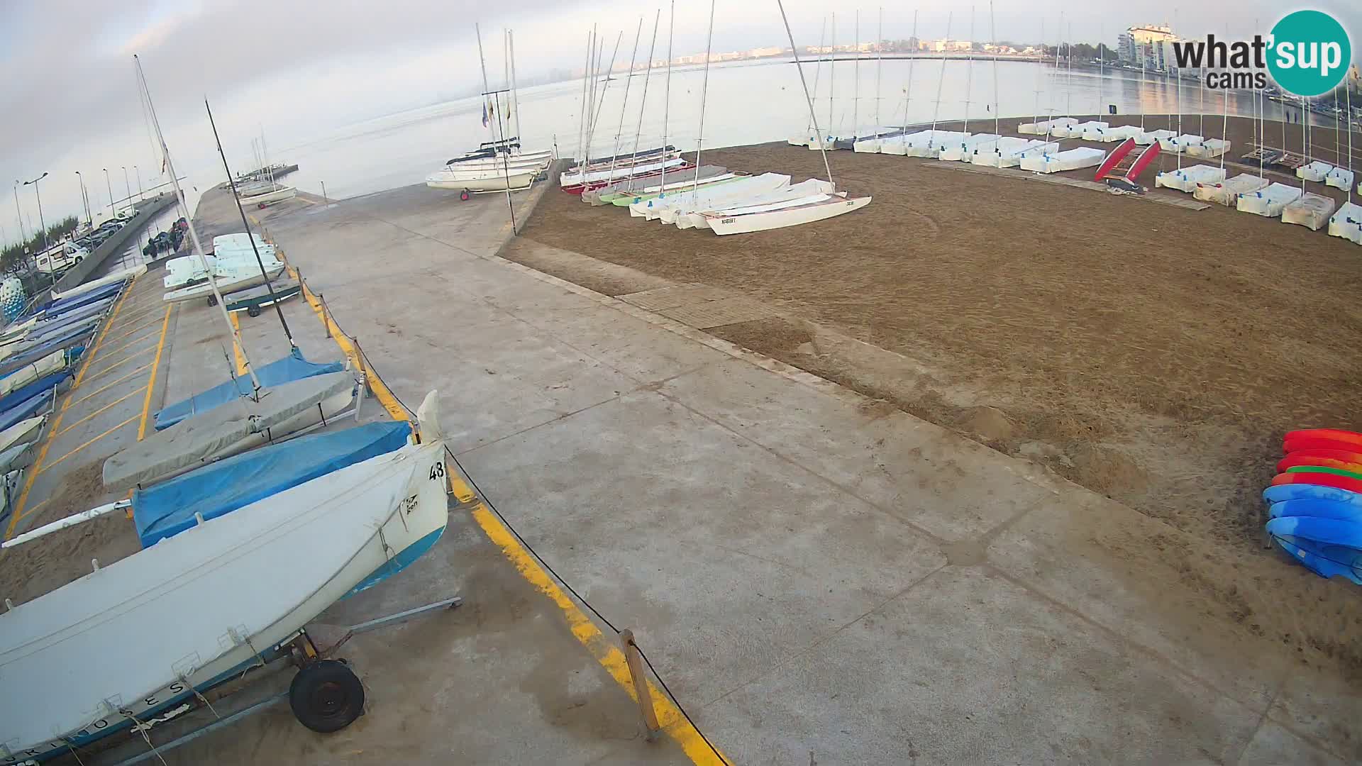 Roses webcam Port – Costa Brava – plage La Perola