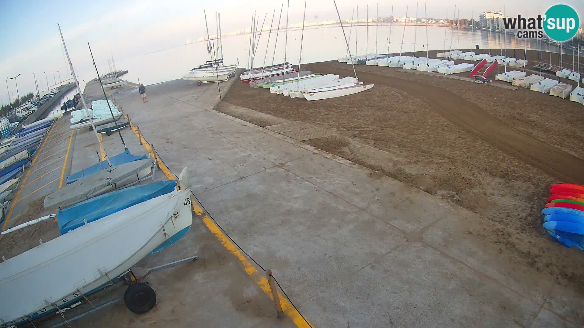Web kamera Roses marina – Costa Brava – plaža La Perola
