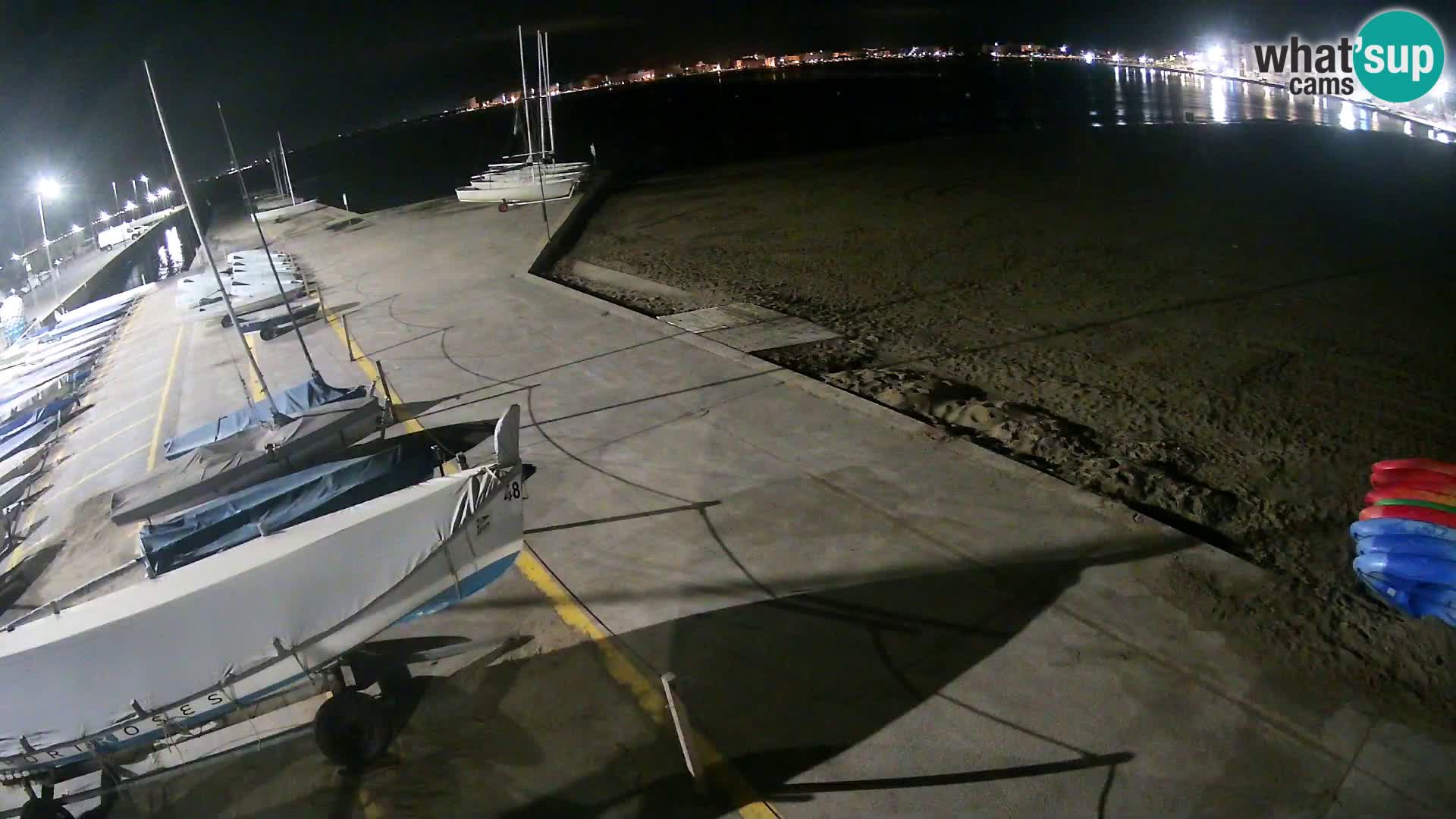 Kamera Roses marina – Costa Brava – plaža La Perola