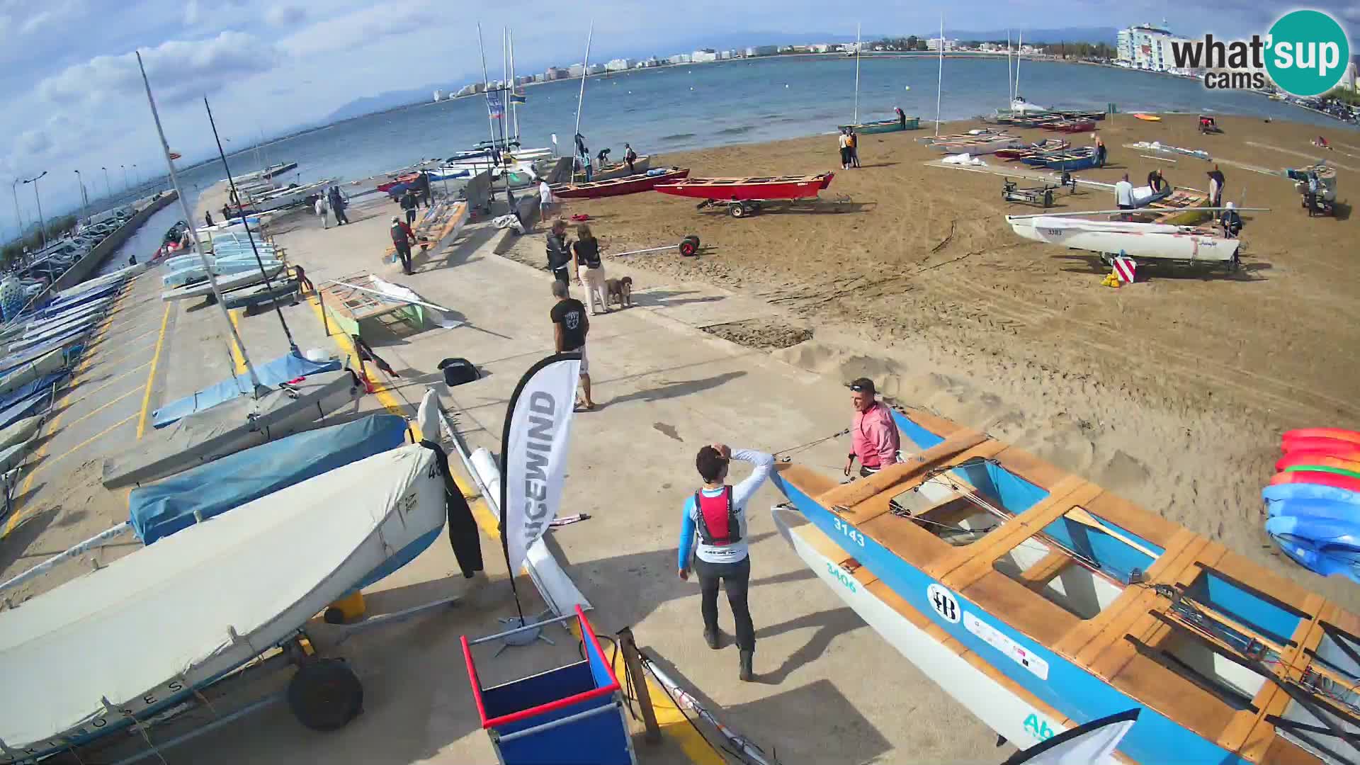 Webcam Port of Roses – Costa Brava – La Perola Beach