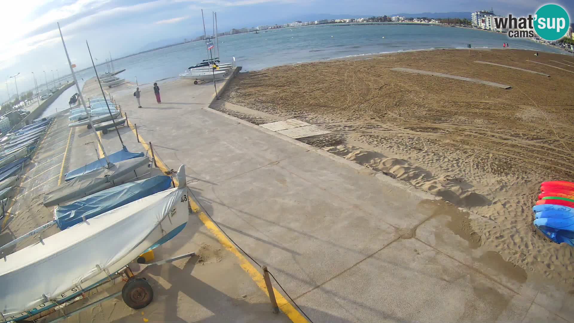 Webcam Port of Roses – Costa Brava – La Perola Beach