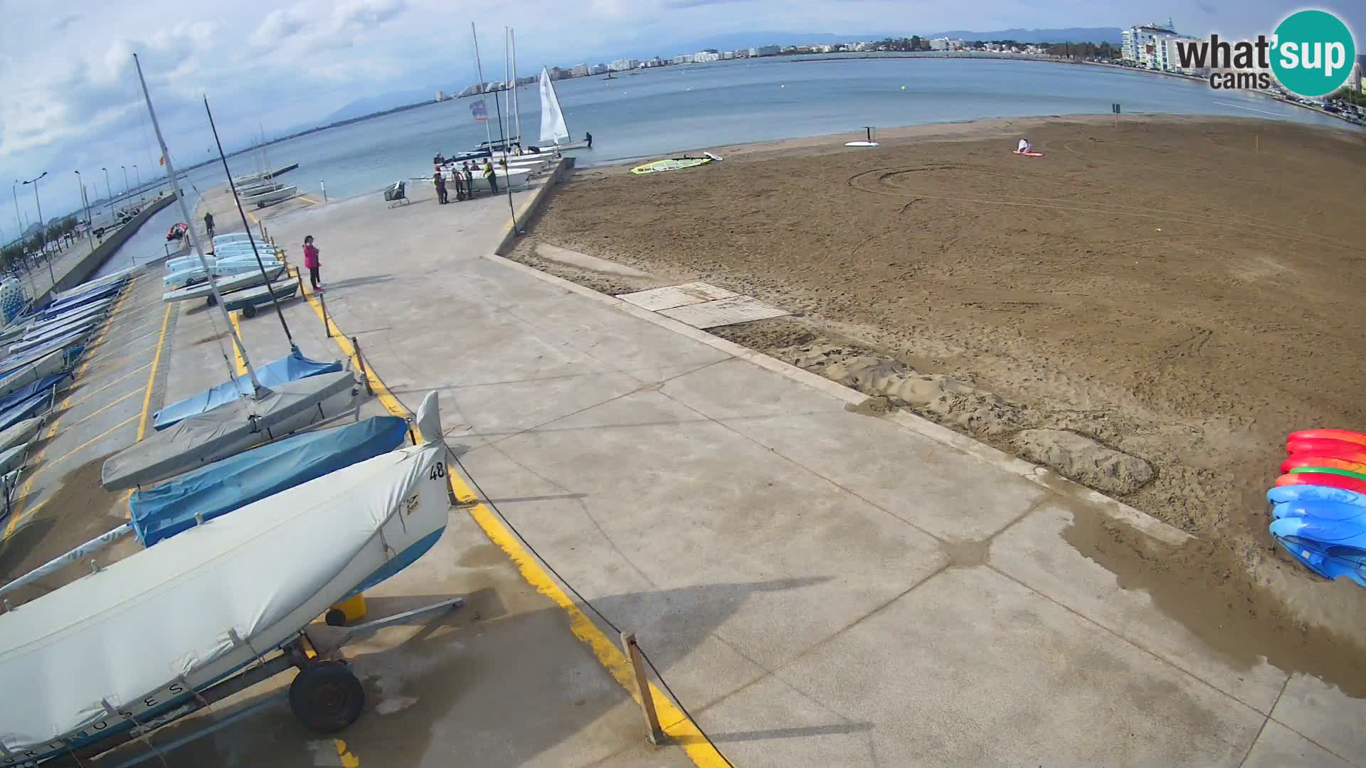 Kamera Roses marina – Costa Brava – plaža La Perola