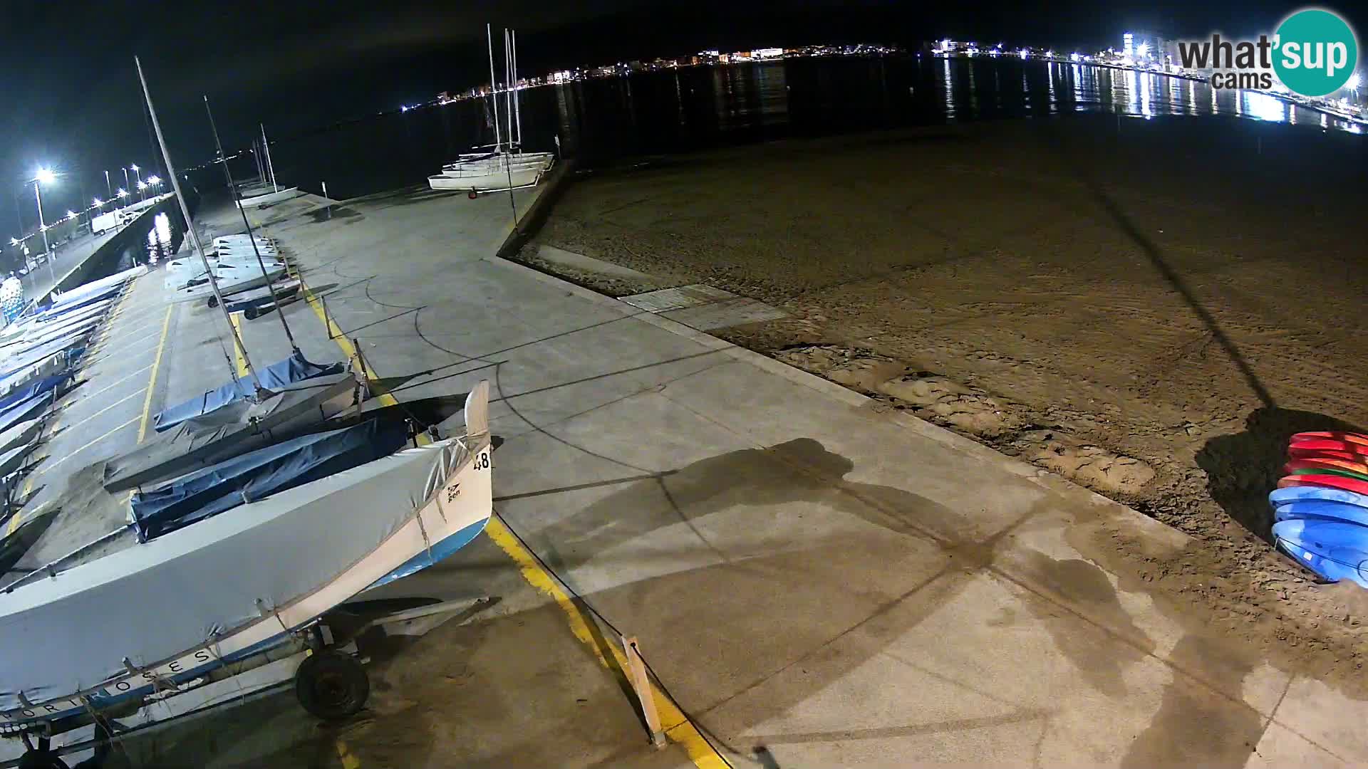 Webcam porto di Roses – Costa Brava – spiaggia La Perola