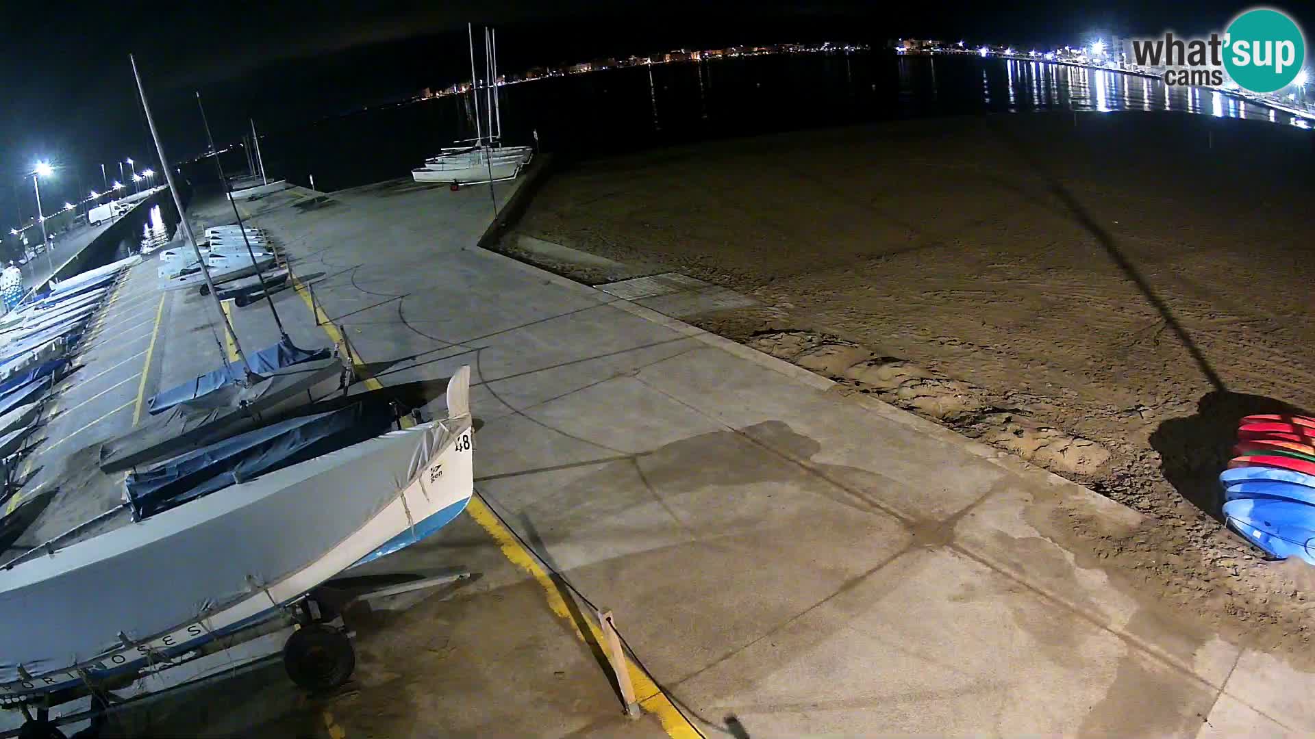Webcam Hafen von Roses – Costa Brava – Strand La Perola
