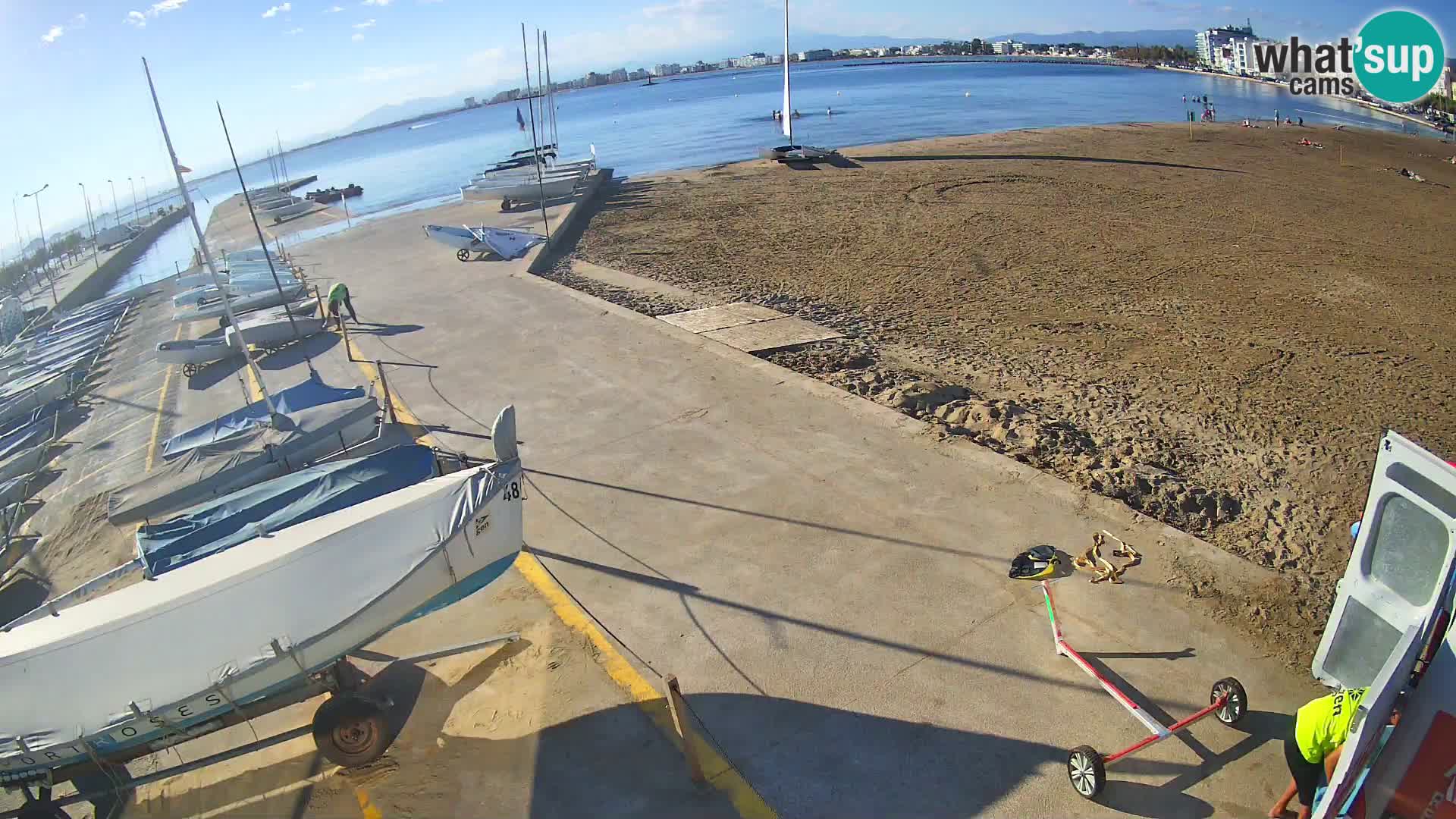 Webcam Port of Roses – Costa Brava – La Perola Beach