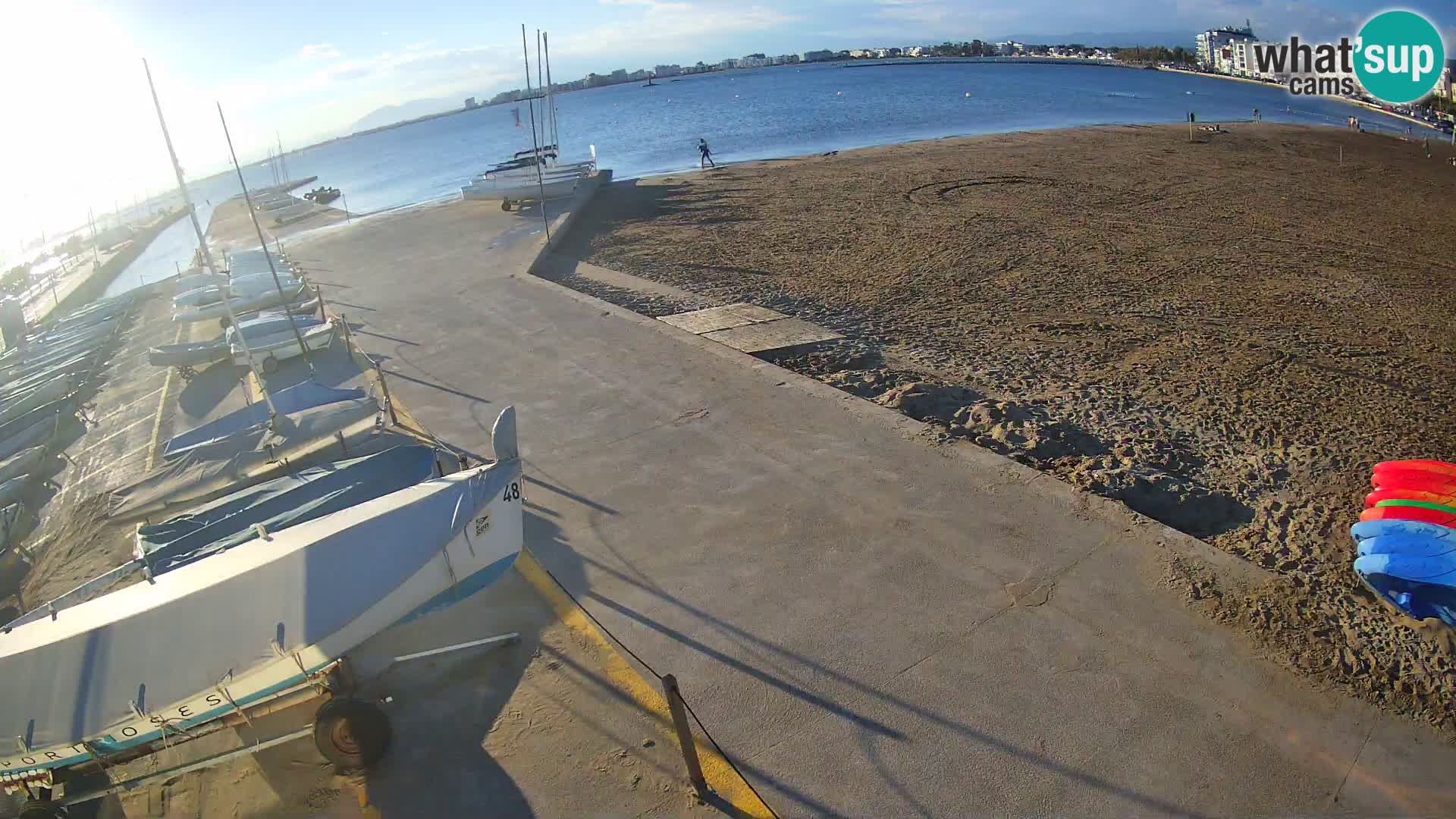Kamera Roses marina – Costa Brava – plaža La Perola