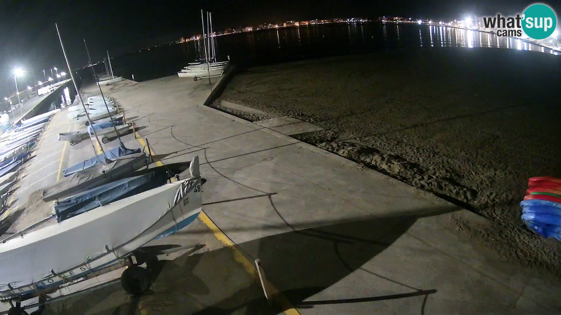 Webcam porto di Roses – Costa Brava – spiaggia La Perola