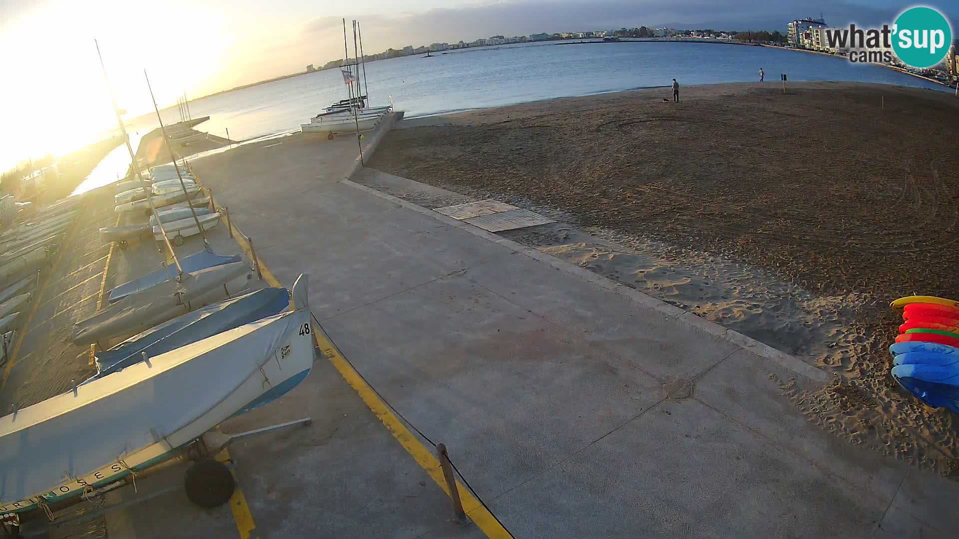 Webcam Hafen von Roses – Costa Brava – Strand La Perola