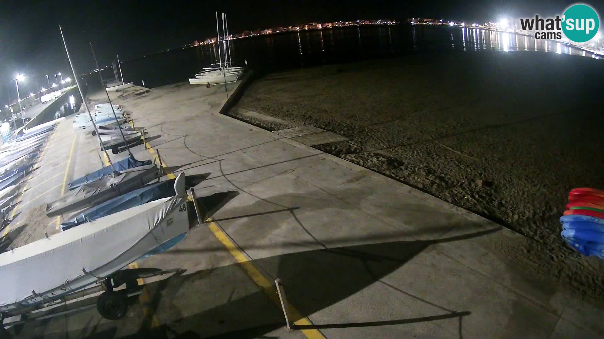 Roses webcam Port – Costa Brava – plage La Perola