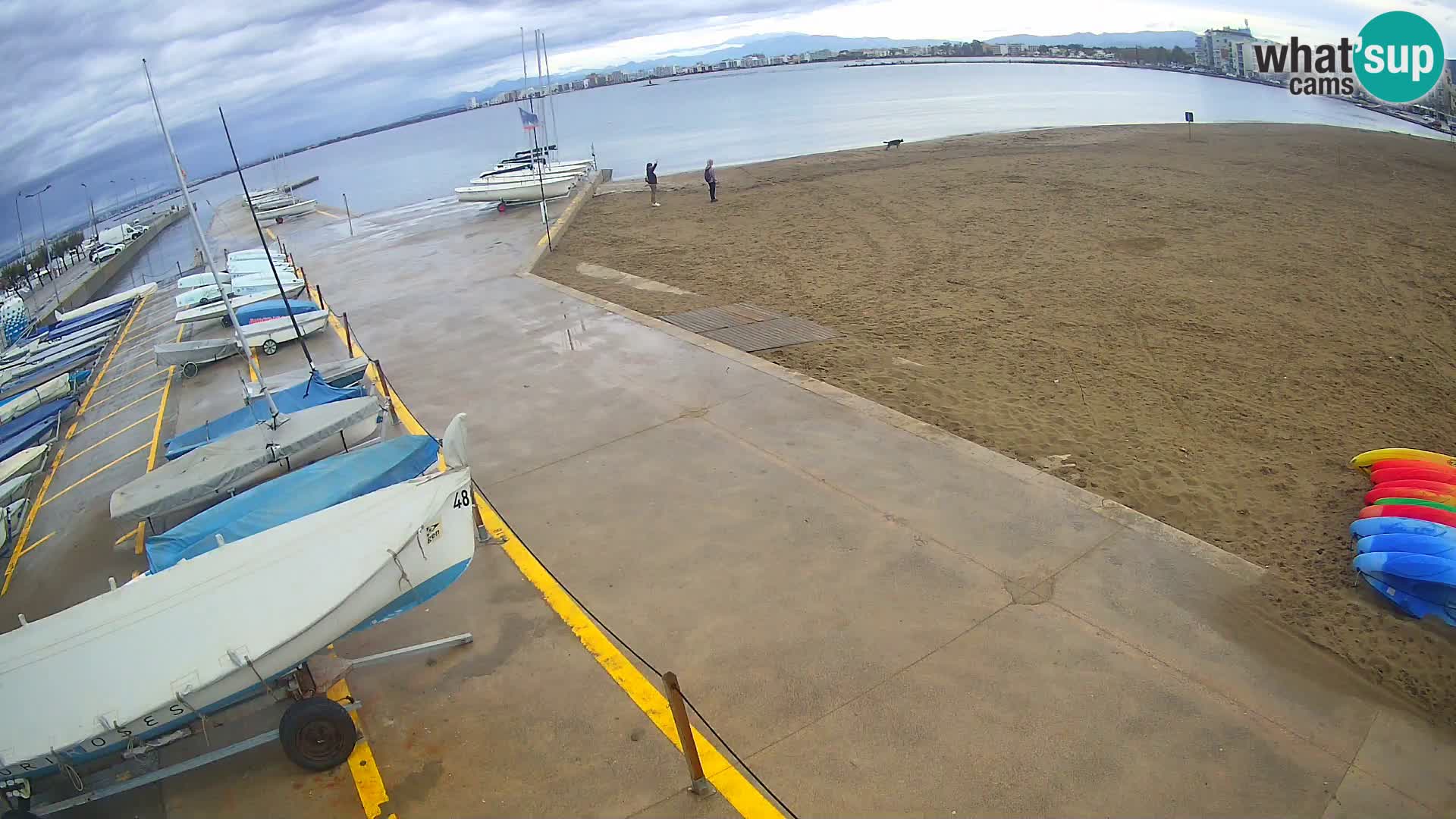 Webcam Hafen von Roses – Costa Brava – Strand La Perola