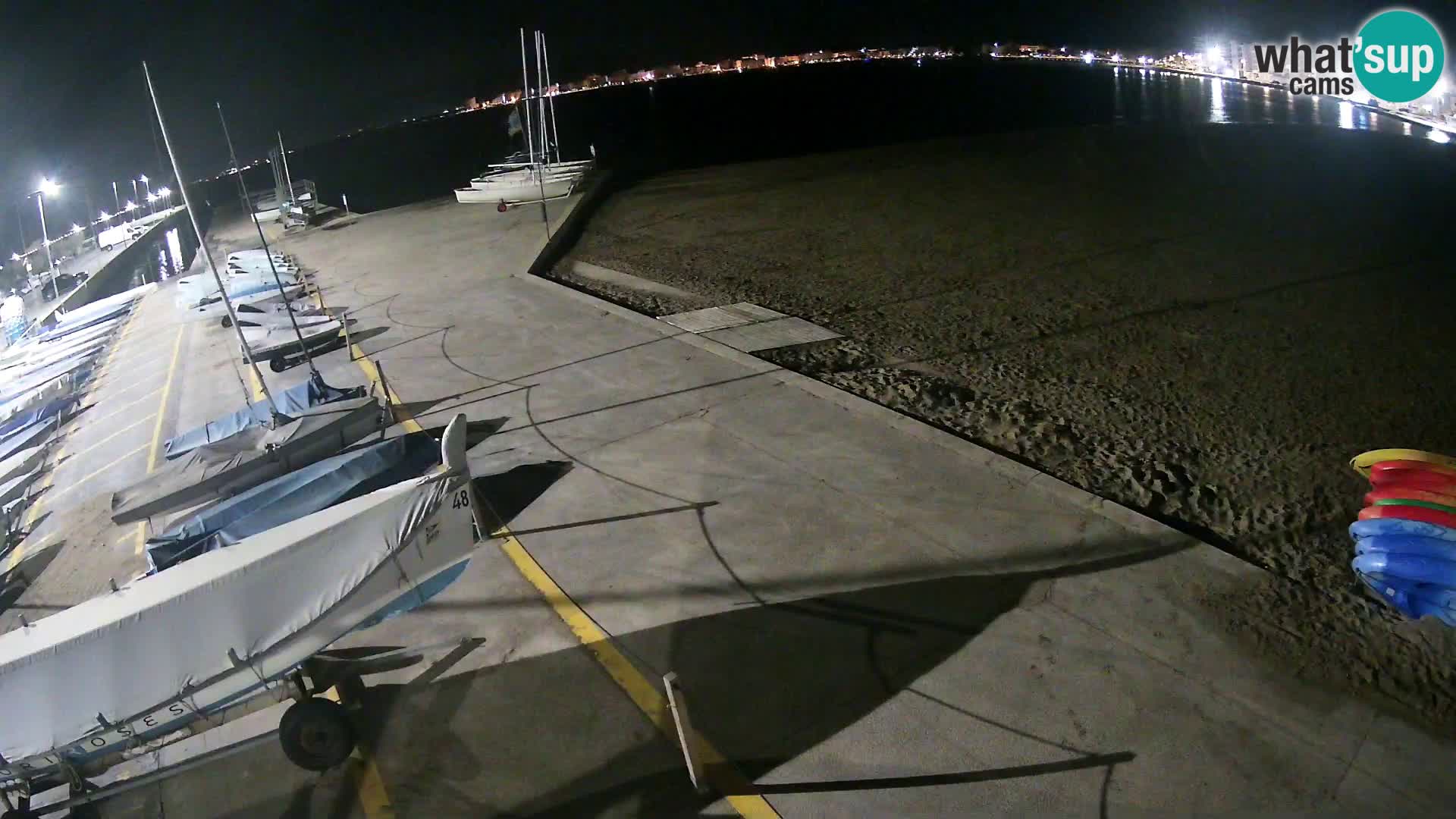 Webcam Hafen von Roses – Costa Brava – Strand La Perola