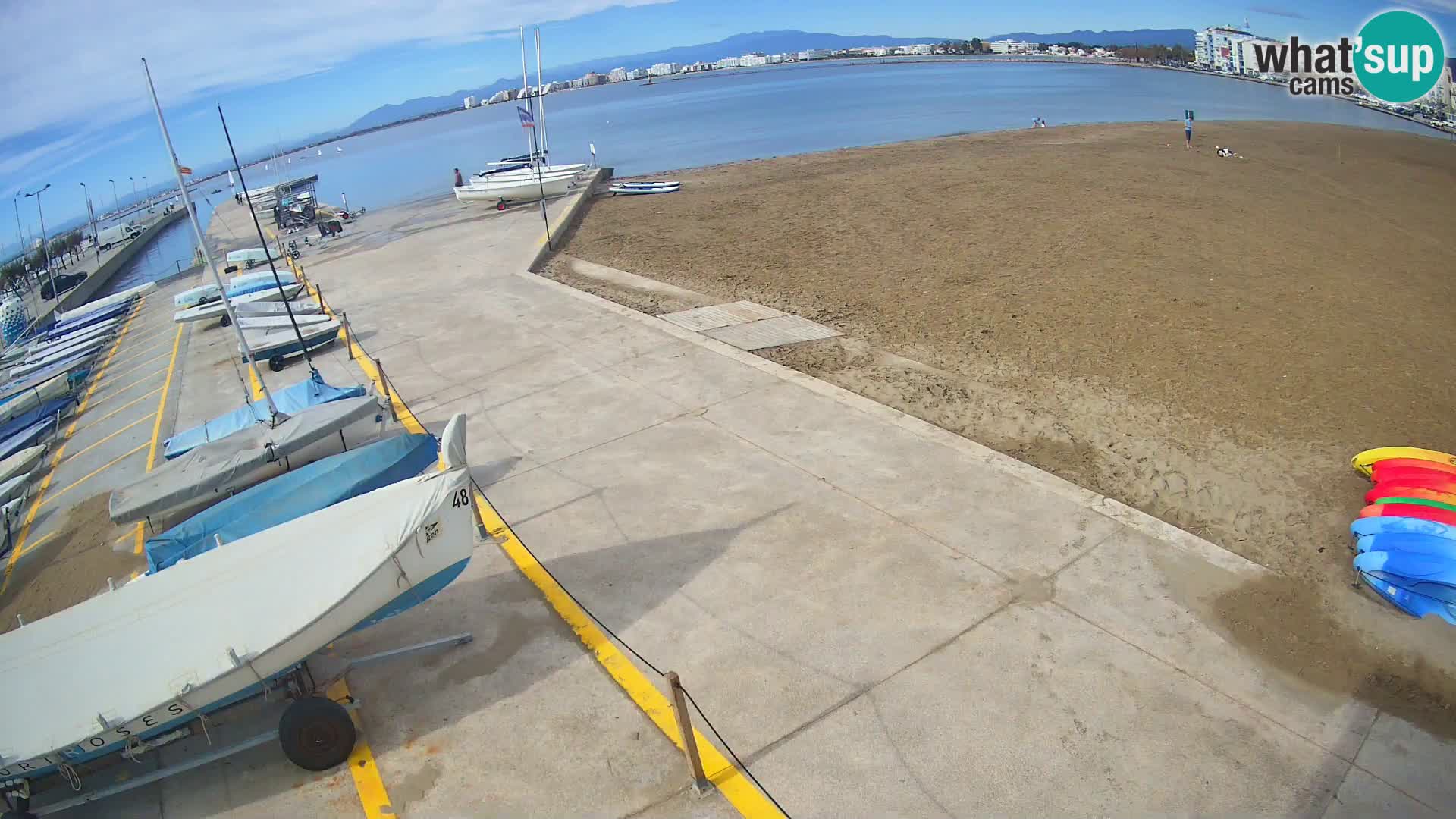 Kamera Roses marina – Costa Brava – plaža La Perola