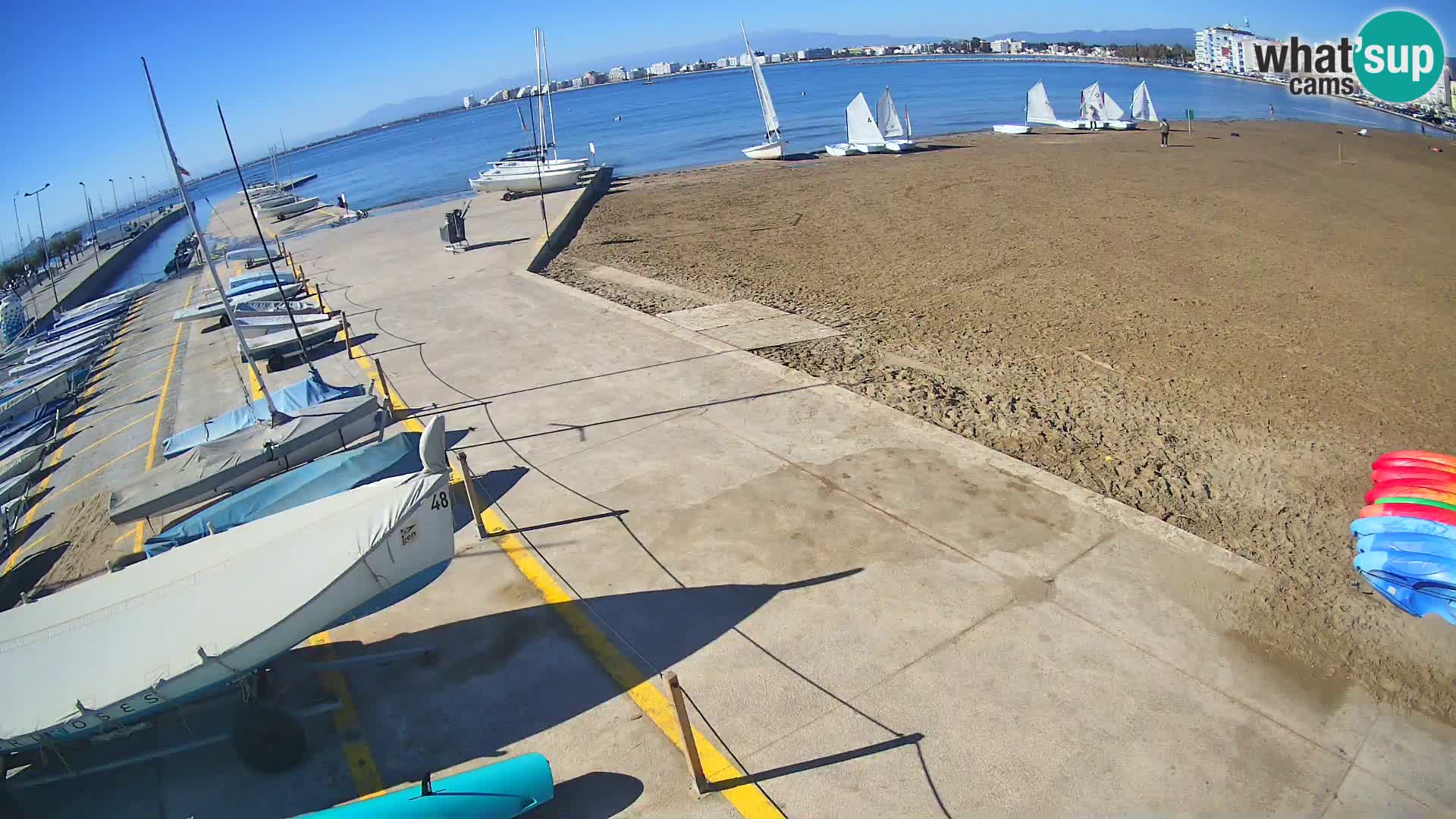 Webcam Port of Roses – Costa Brava – La Perola Beach