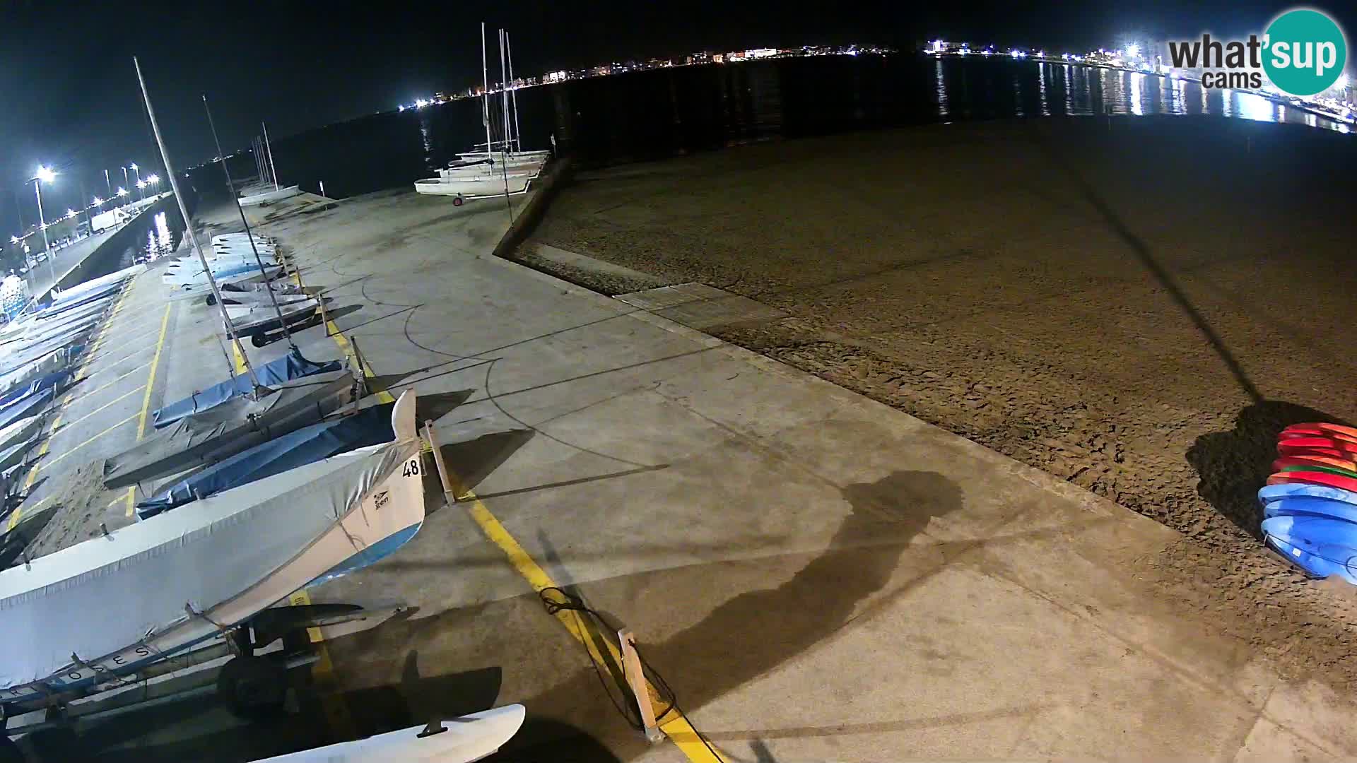 Webcam porto di Roses – Costa Brava – spiaggia La Perola
