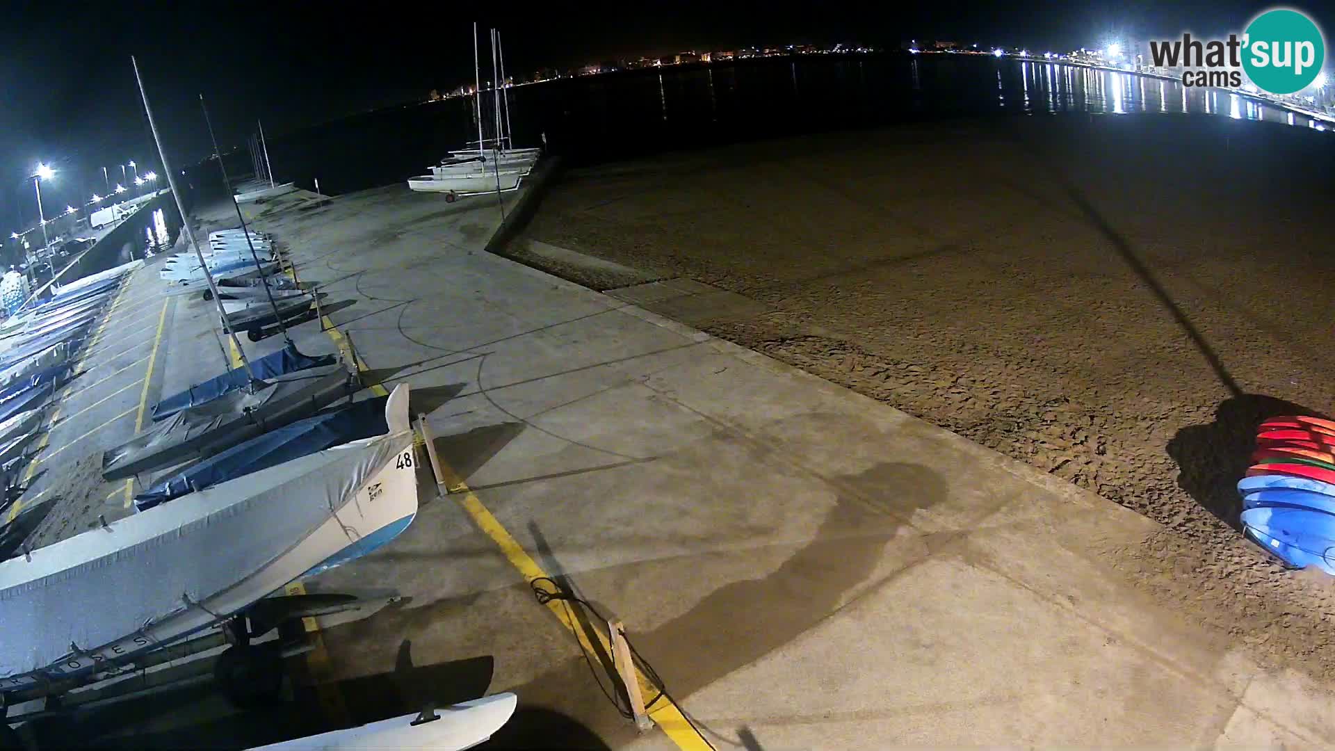 Webcam porto di Roses – Costa Brava – spiaggia La Perola